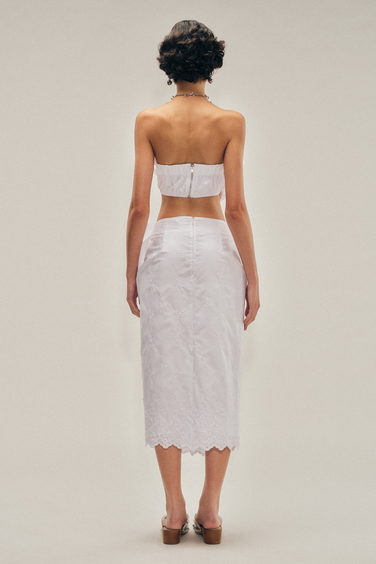 Pressed Rosette Bouquet Top