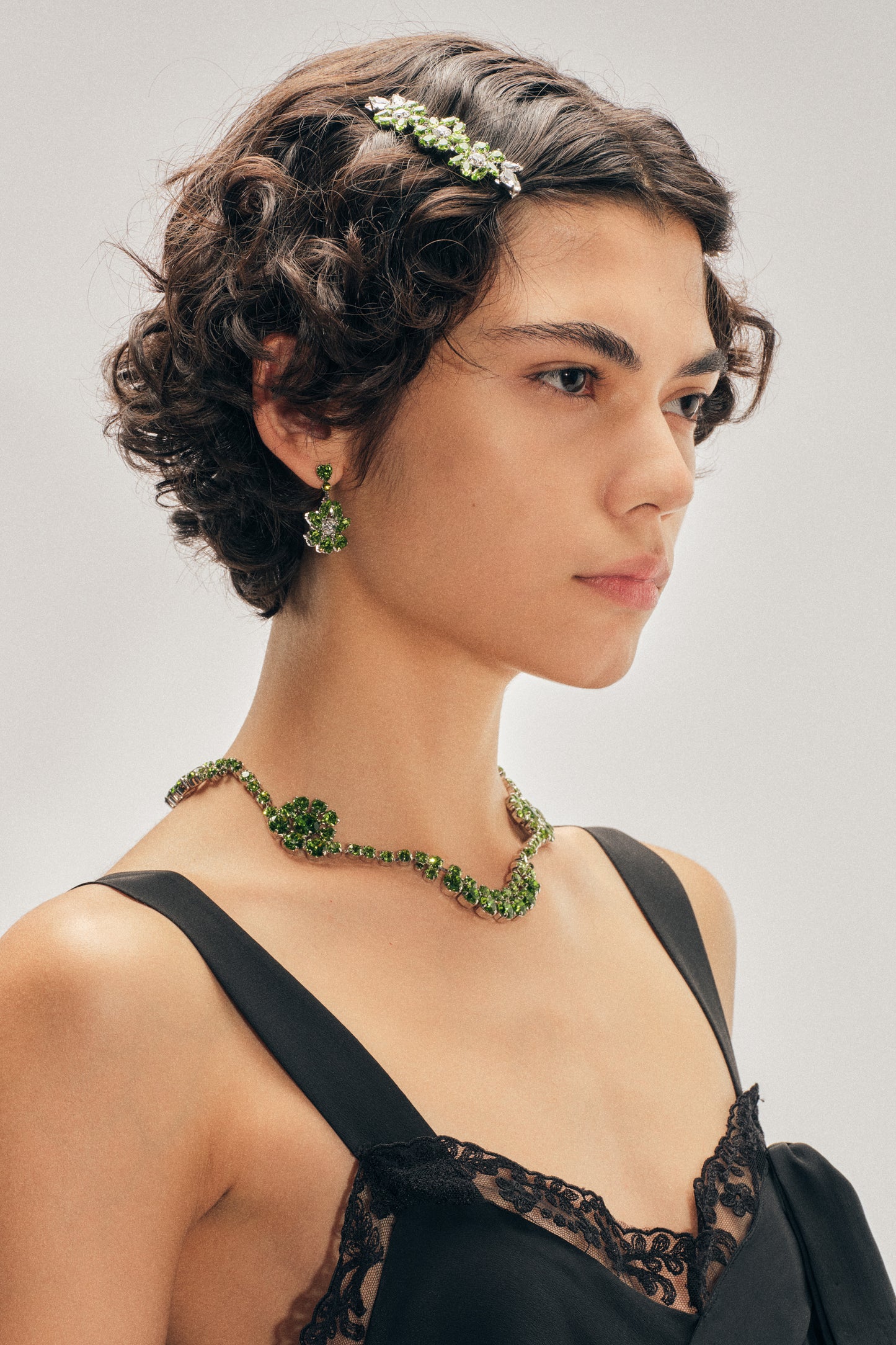 Scalloped Sepal Necklace
