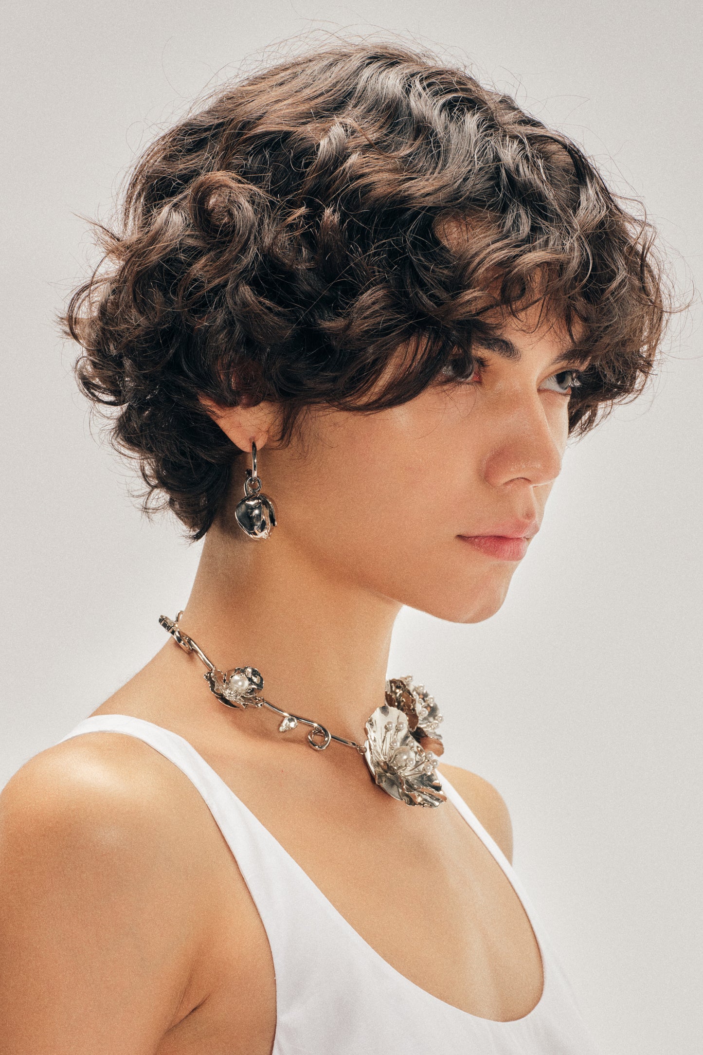 Poppy Bud Hoop Earrings