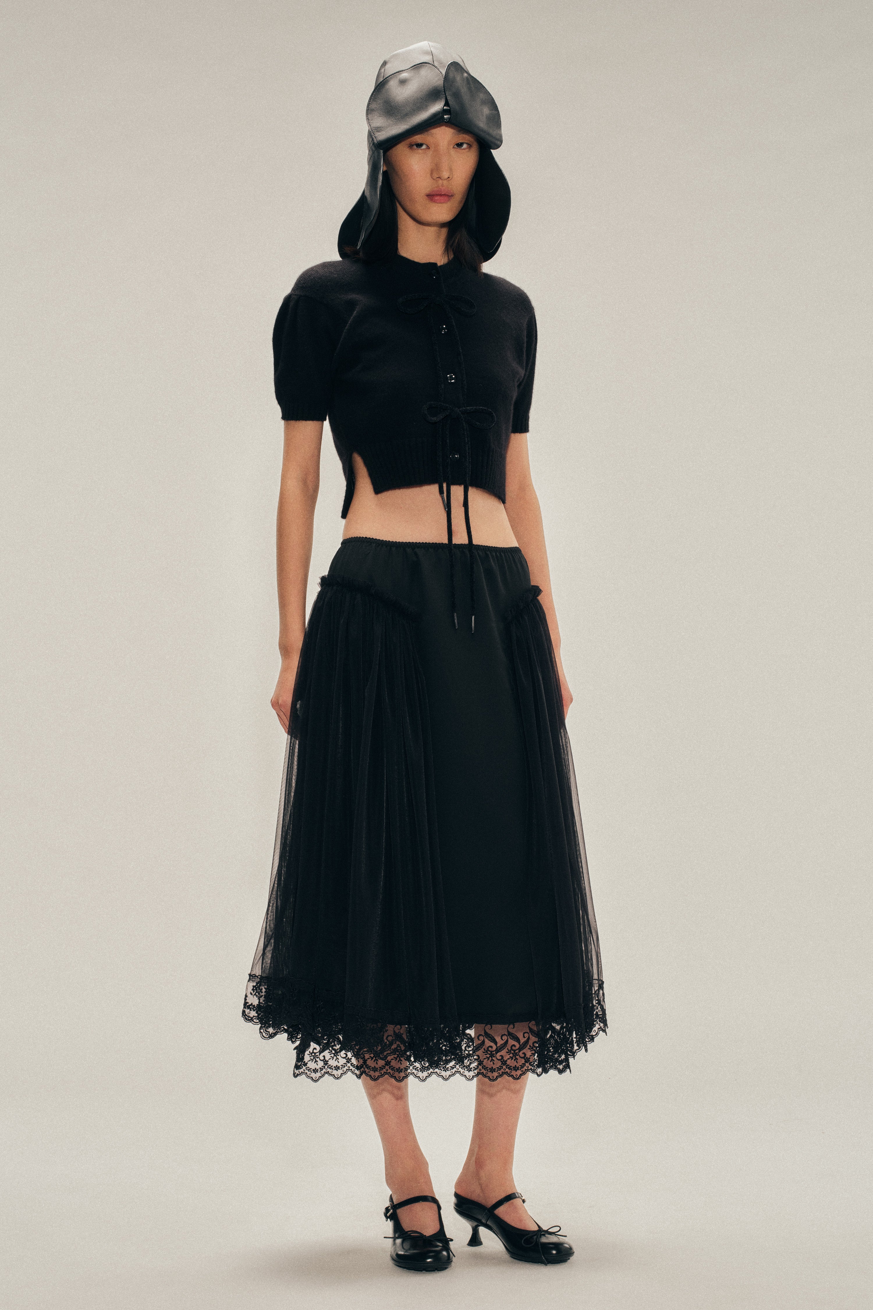 Hip Detail Lace Trim Skirt – Simone Rocha