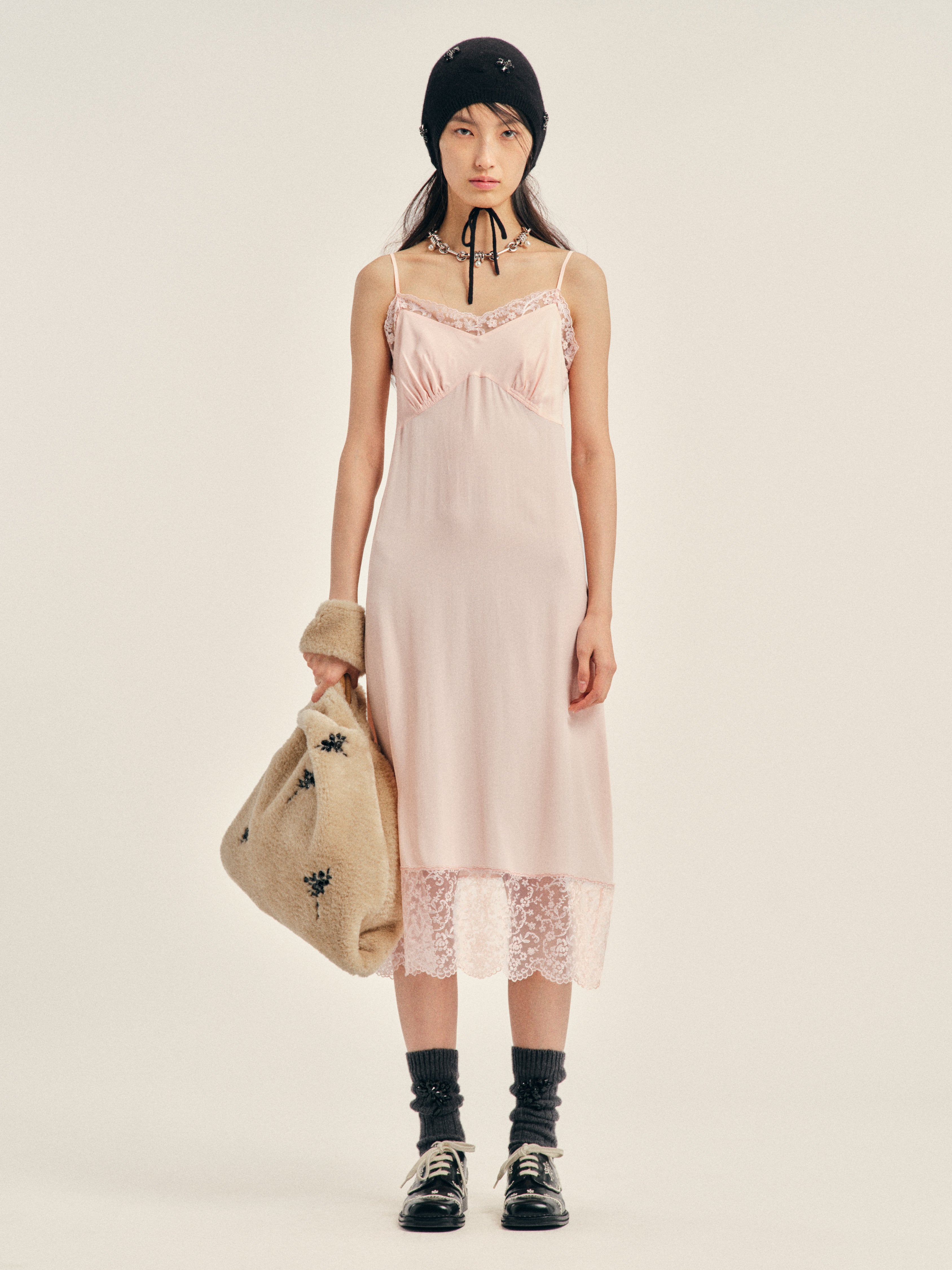 Lace Trim Slip Dress – Simone Rocha