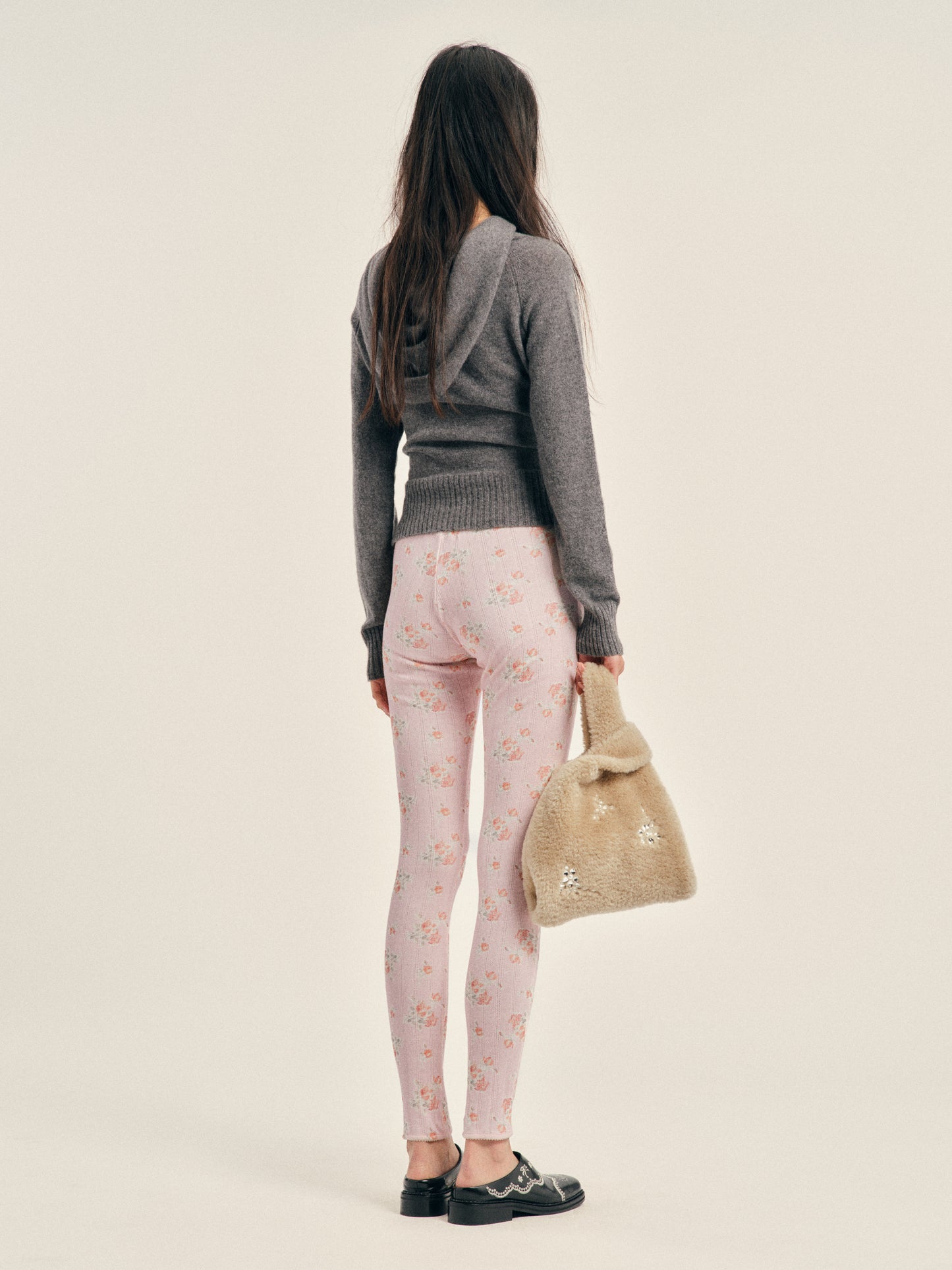 Embellished Relaxed Cashmere Hoodie