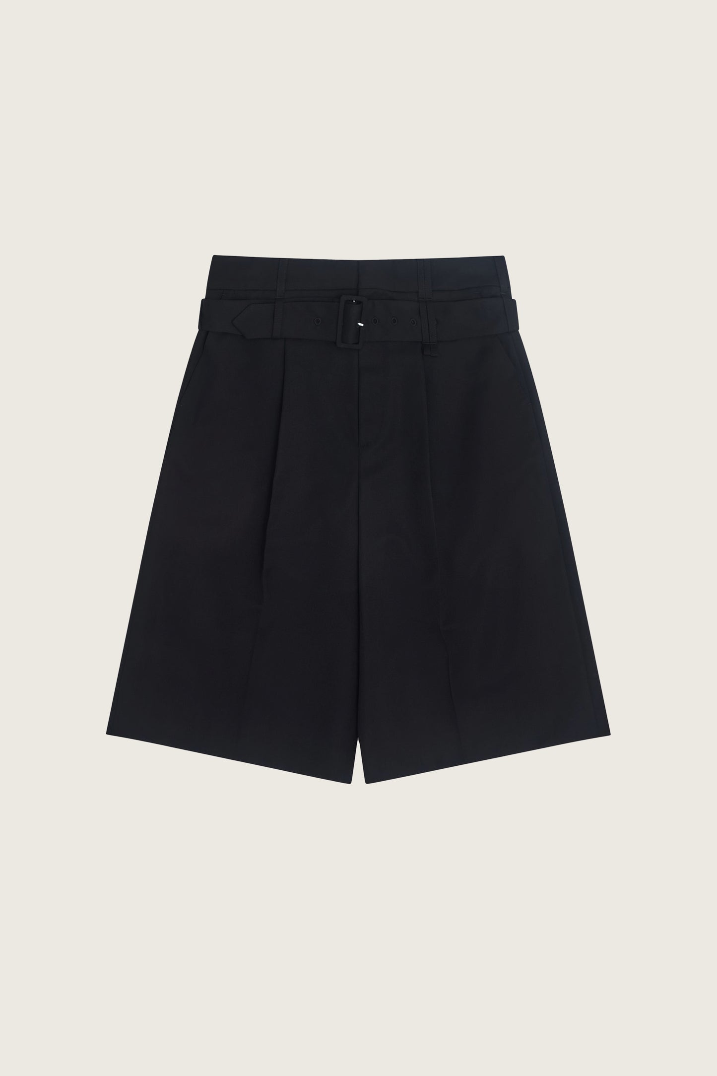 Wide Leg Multi Belt Loop Shorts