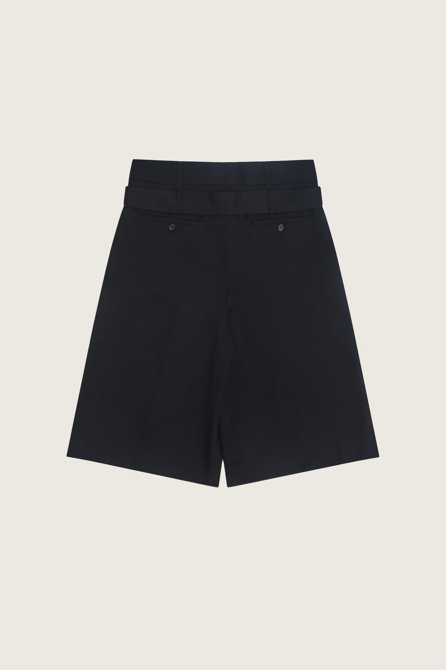 Wide Leg Multi Belt Loop Shorts