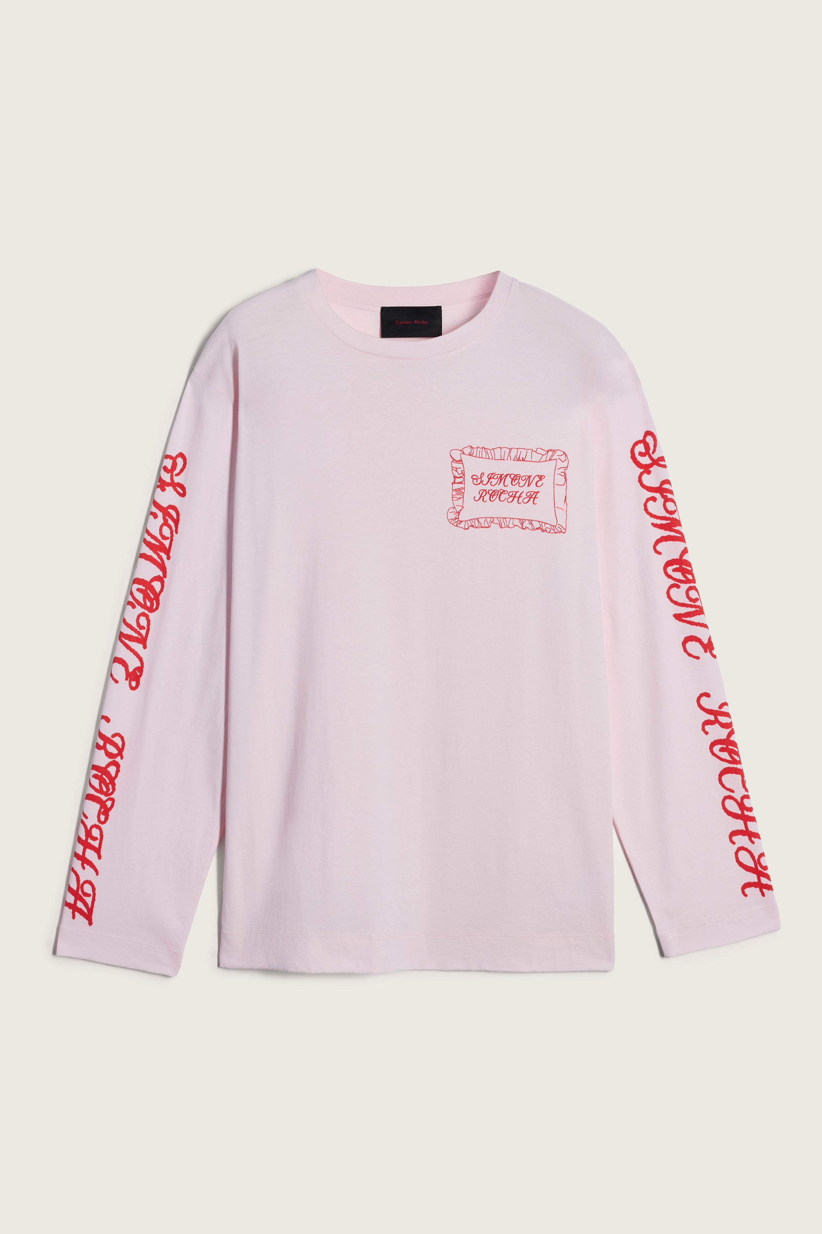 Pillowcase Logo Print Long Sleeve T-Shirt – Simone Rocha