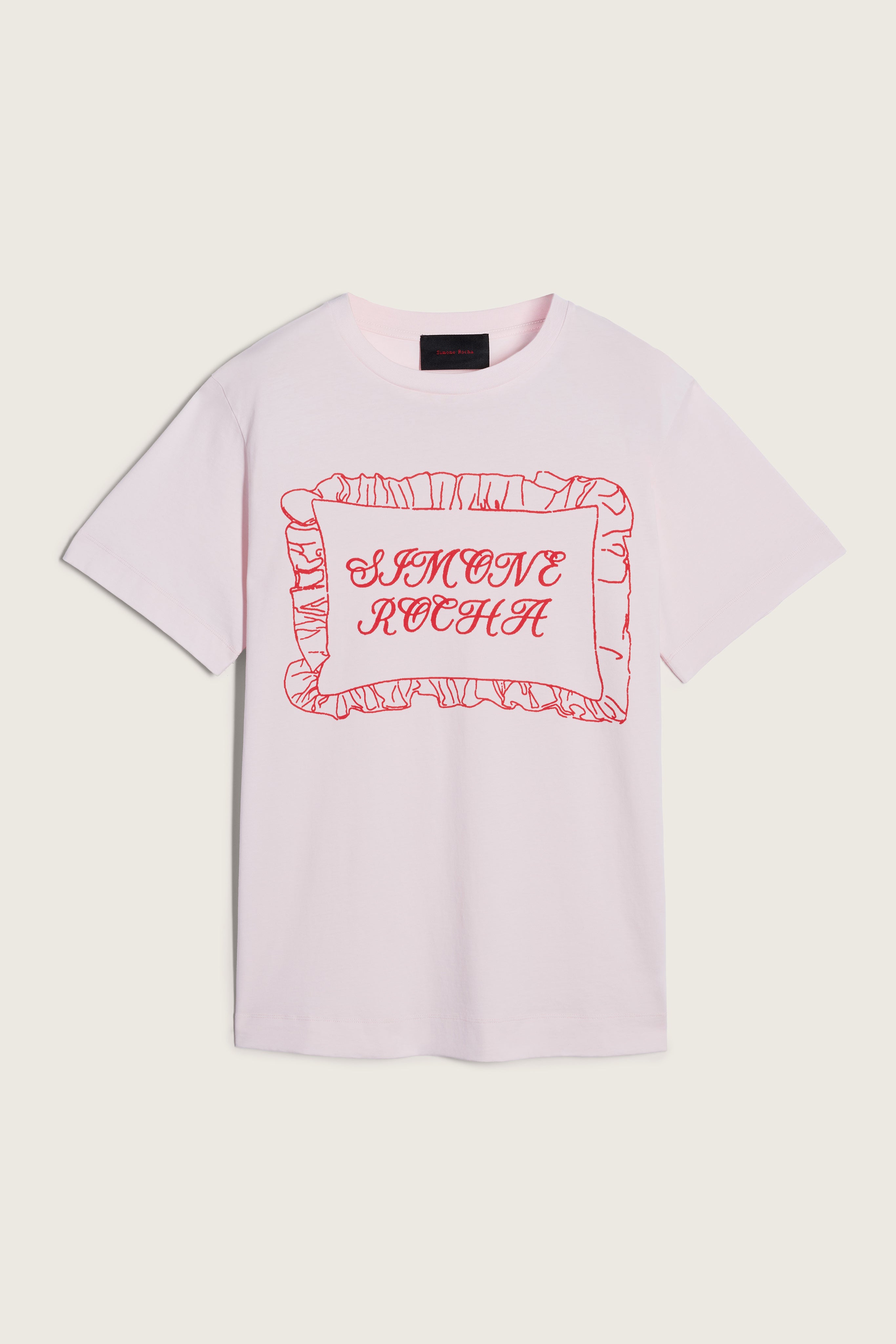 Pillowcase Logo Print T-Shirt – Simone Rocha