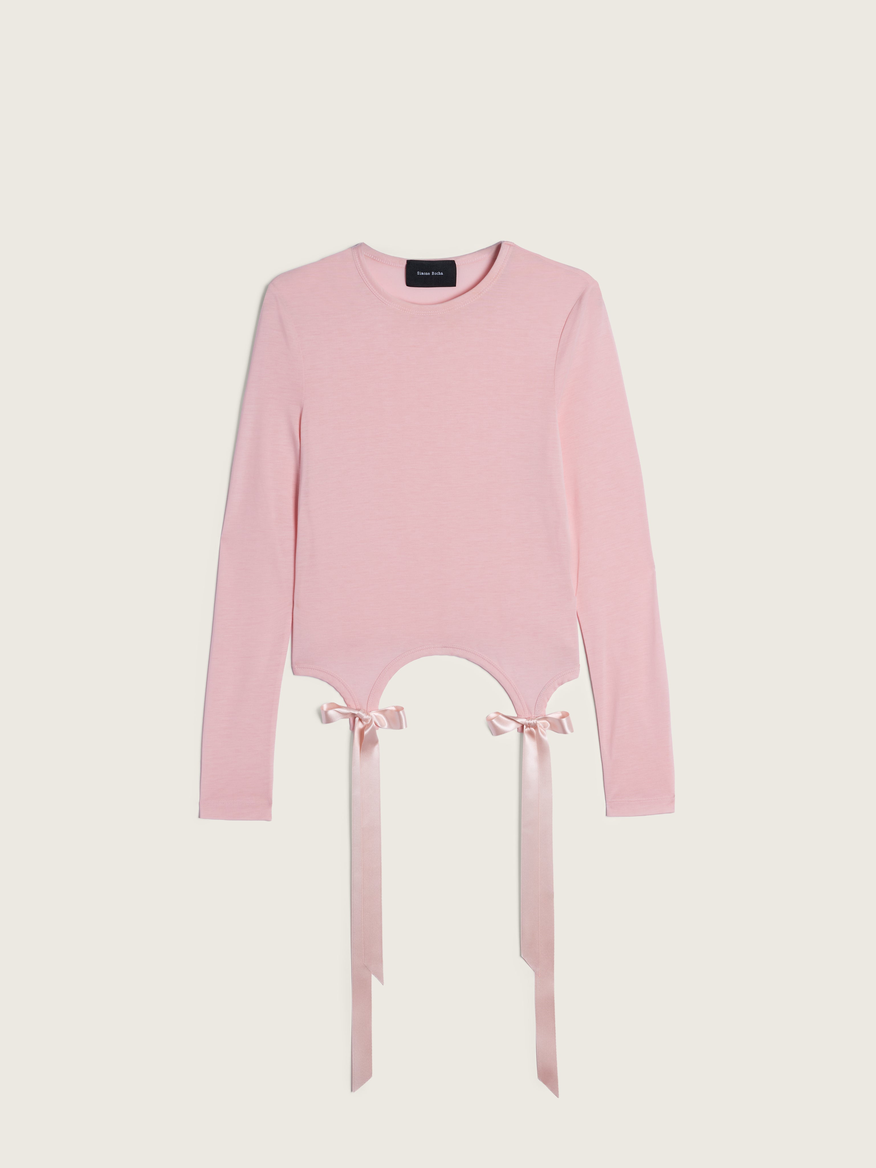 Bow Tail Easy Long Sleeve T-Shirt – Simone Rocha