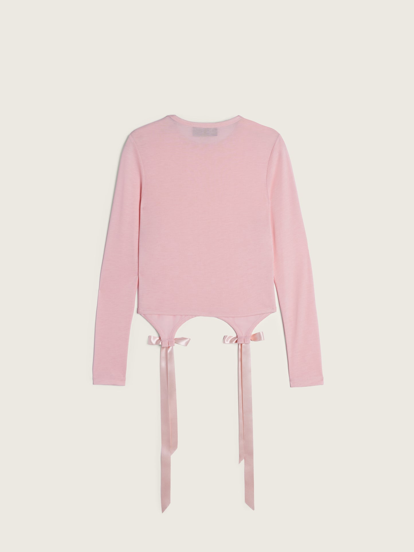 Bow Tail Easy Long Sleeve T-Shirt