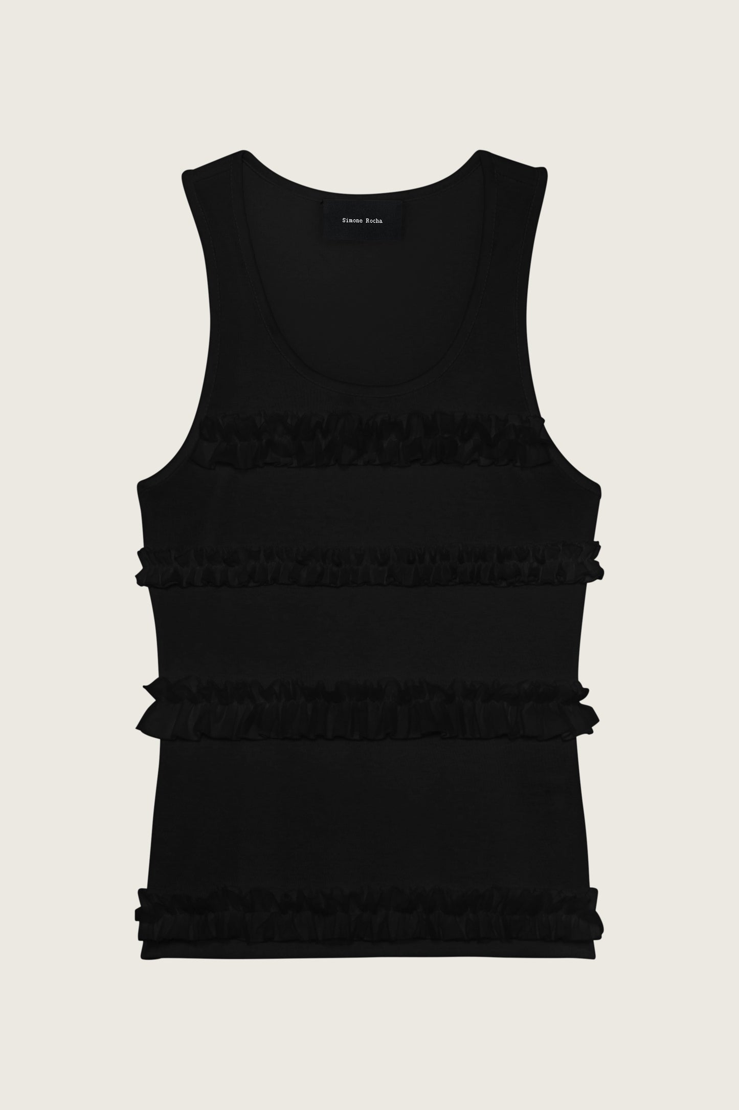 Ruffle Frill Tank Top