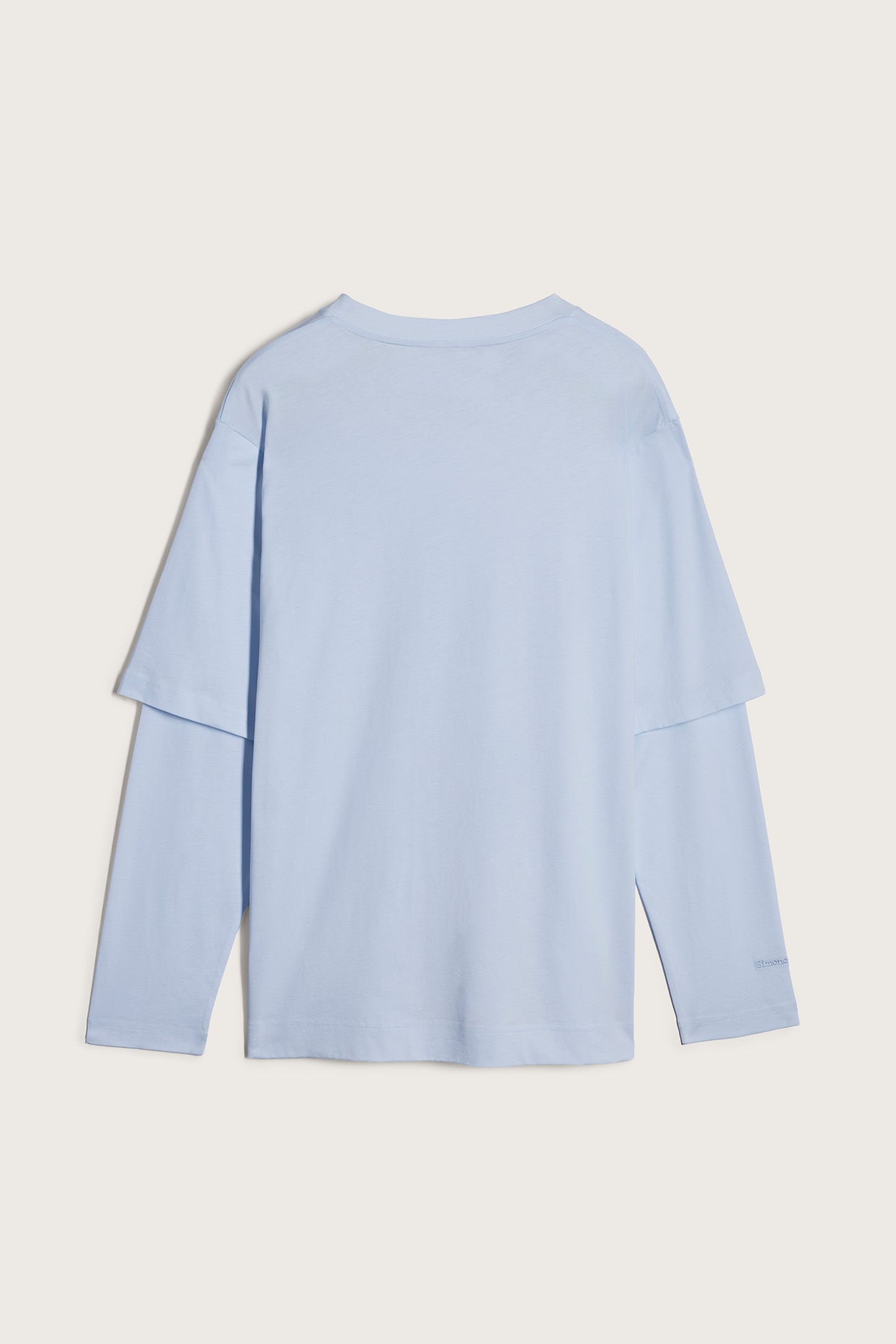 Layered Ruffle Pocket Long Sleeve T-Shirt