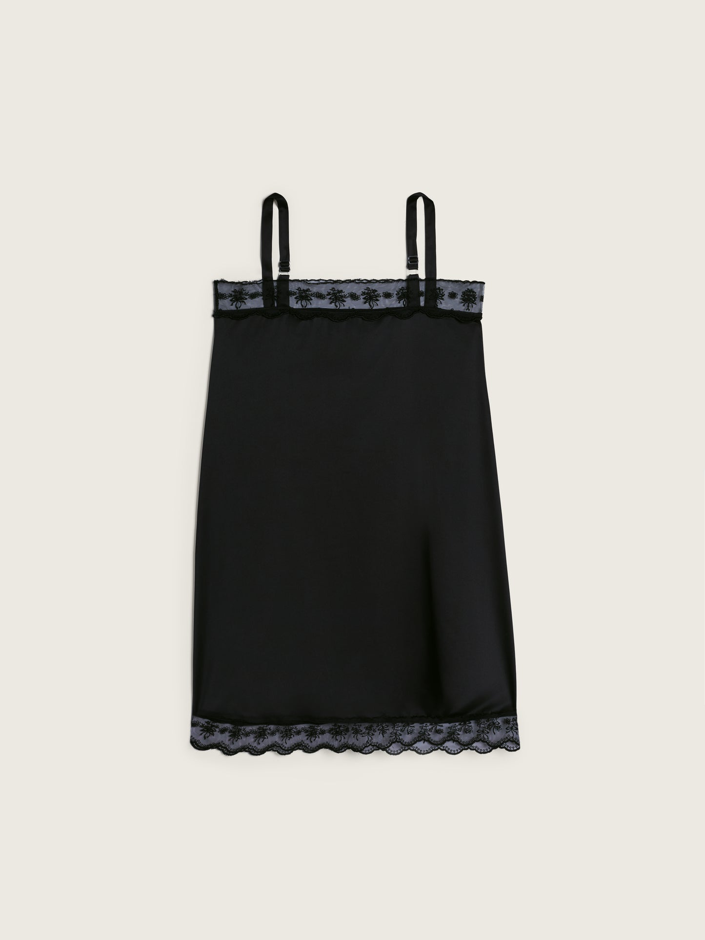 Mini Square Neck Lace Trim Dress