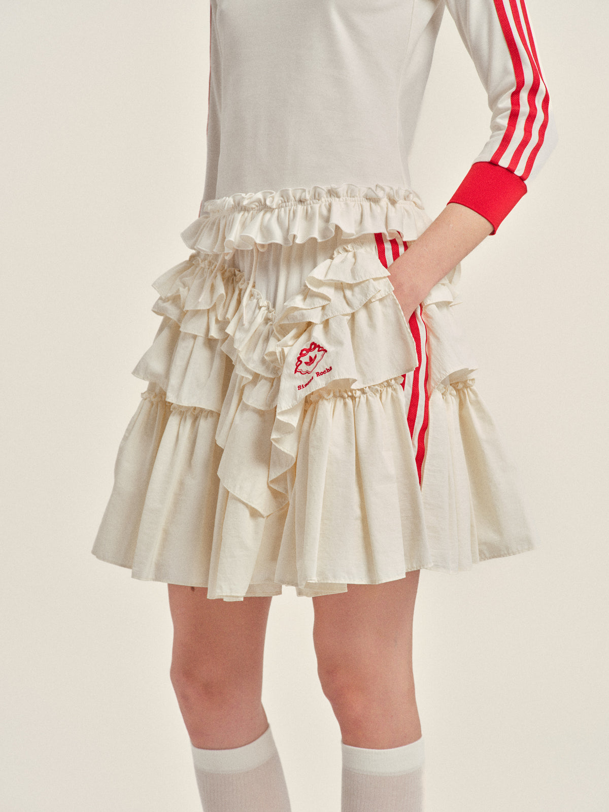 adidas Originals by Simone Rocha Frill Skirt