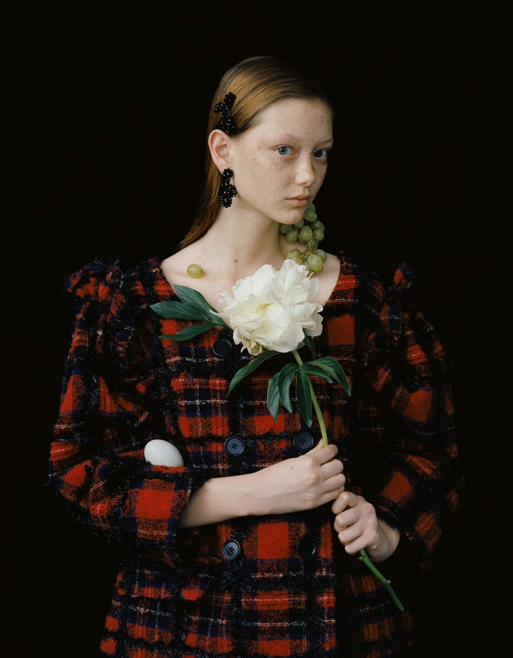 Gold Bow Shot by Leslie Zhang Styled by Robbie Spencer