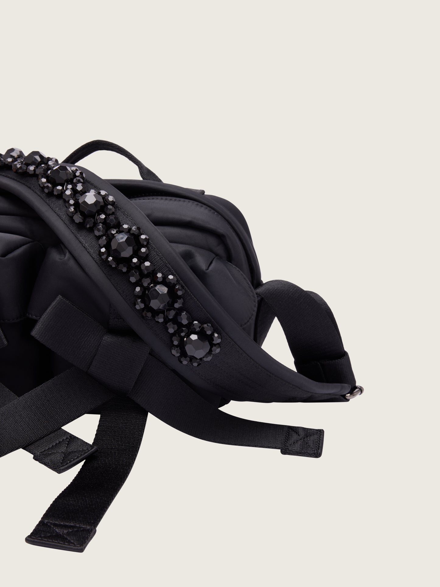 Beaded Classic Bow Crossbody Bag