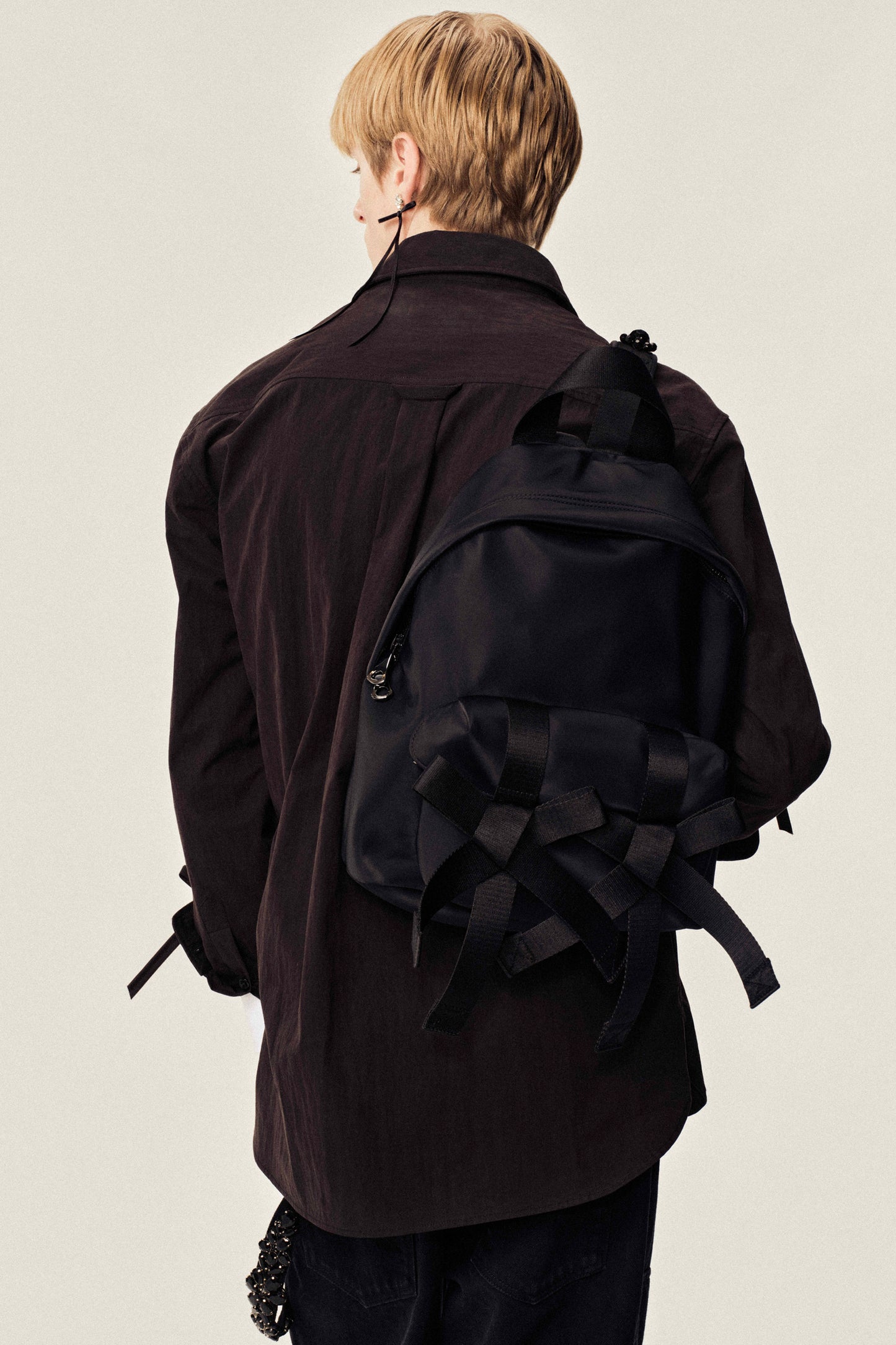 Beaded Utility Bow Backpack