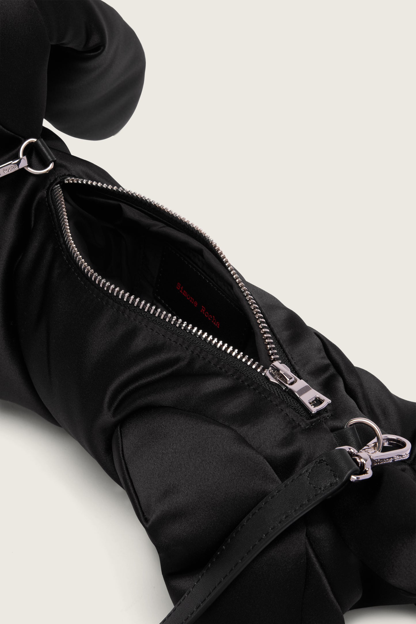 Satin Hare Crossbody Bag