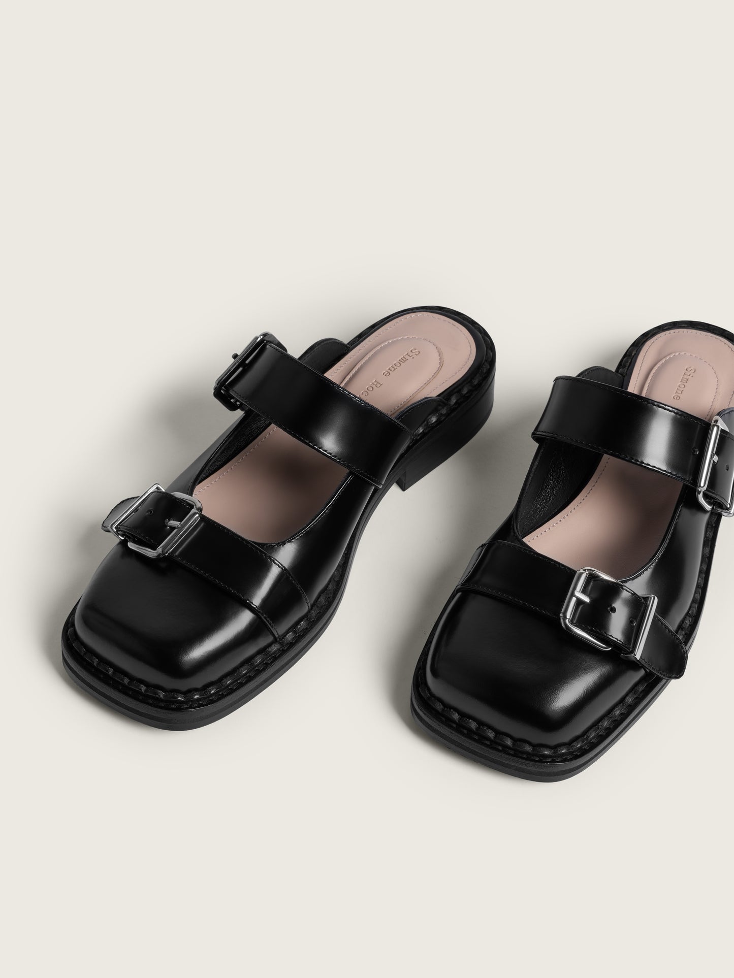 Buckle Mary Jane Mule