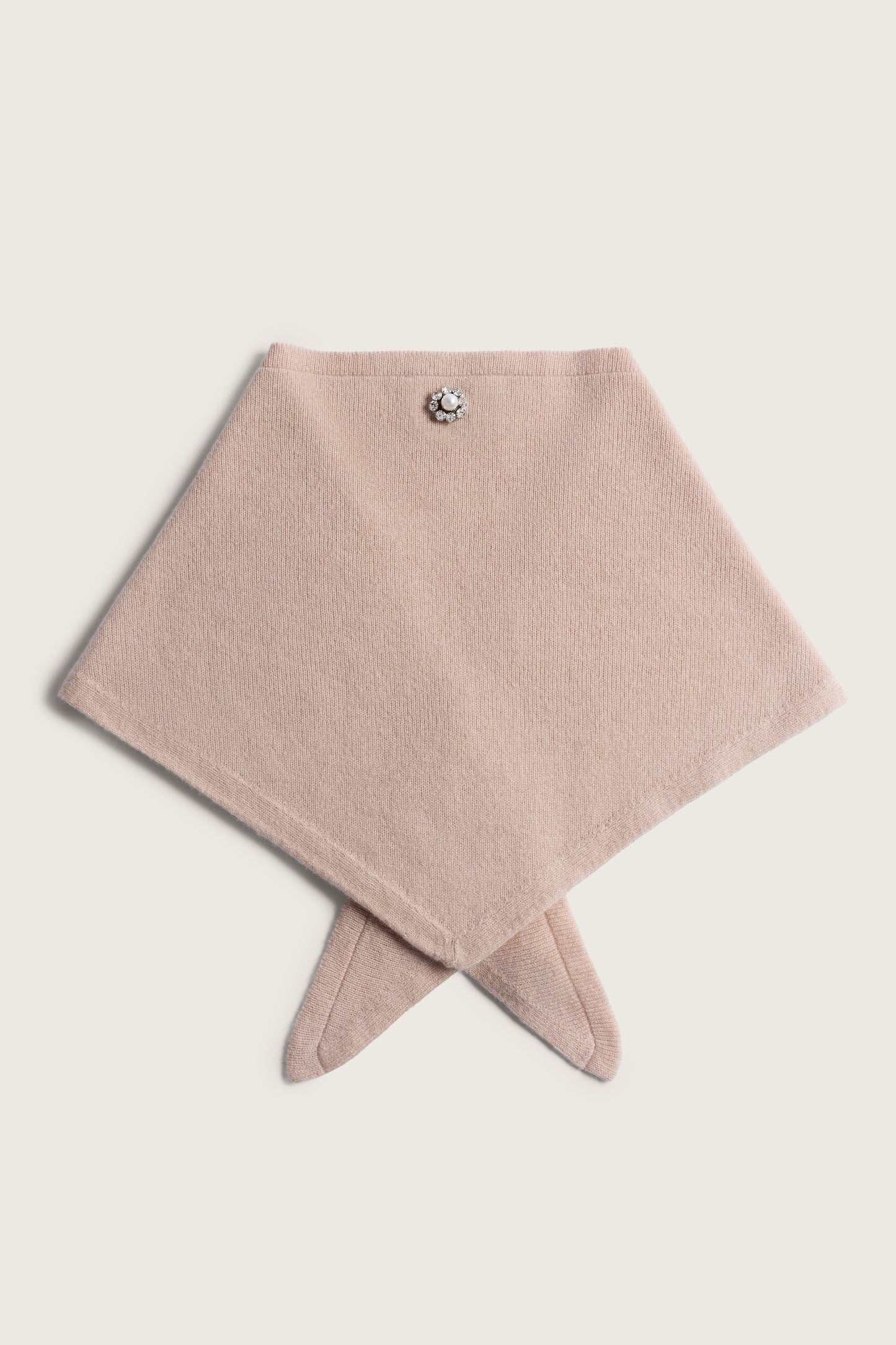 Embellished Cashmere Neckerchief