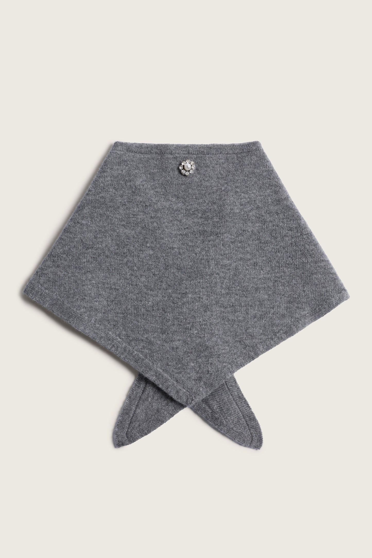 Embellished Cashmere Neckerchief