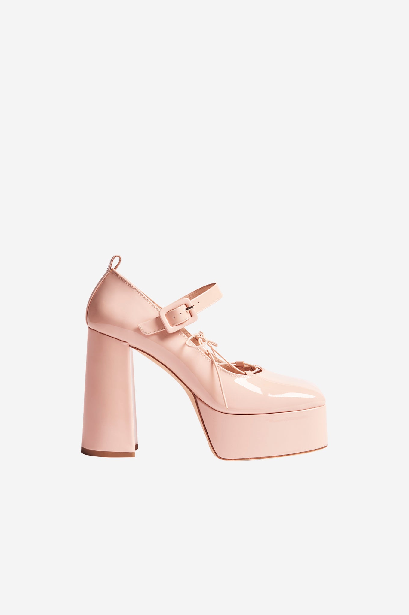 Heart Toe Platform Laceup Heel Simone Rocha