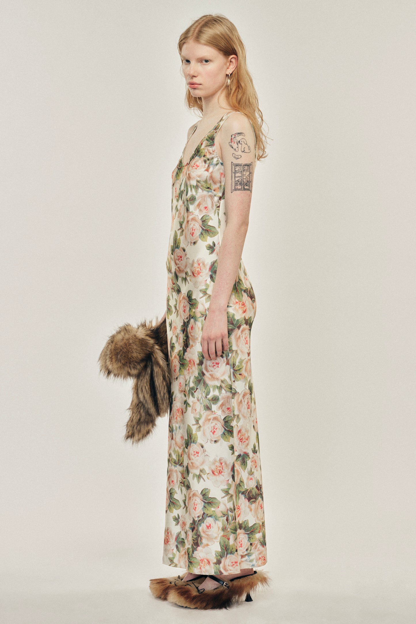 Scoop Neck Camisole Dress