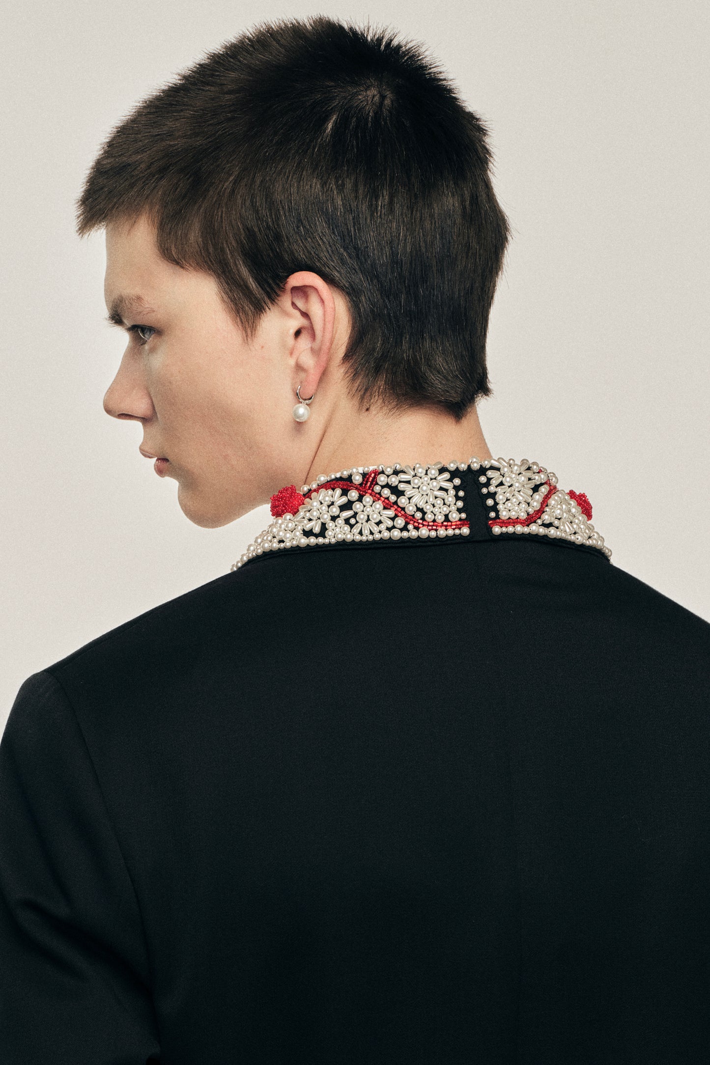 Turbo Embellished Double Breasted Jacket