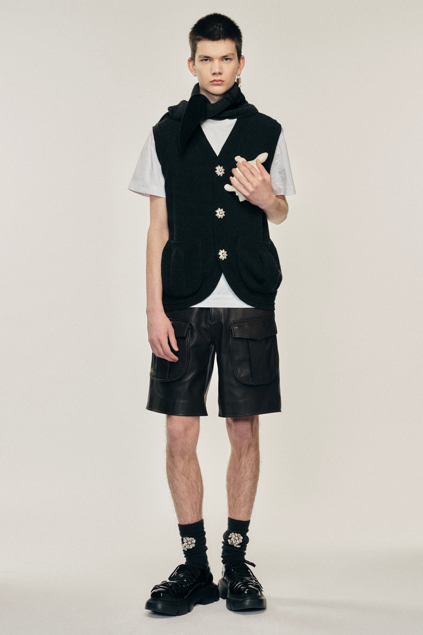 Pearl Button Vest