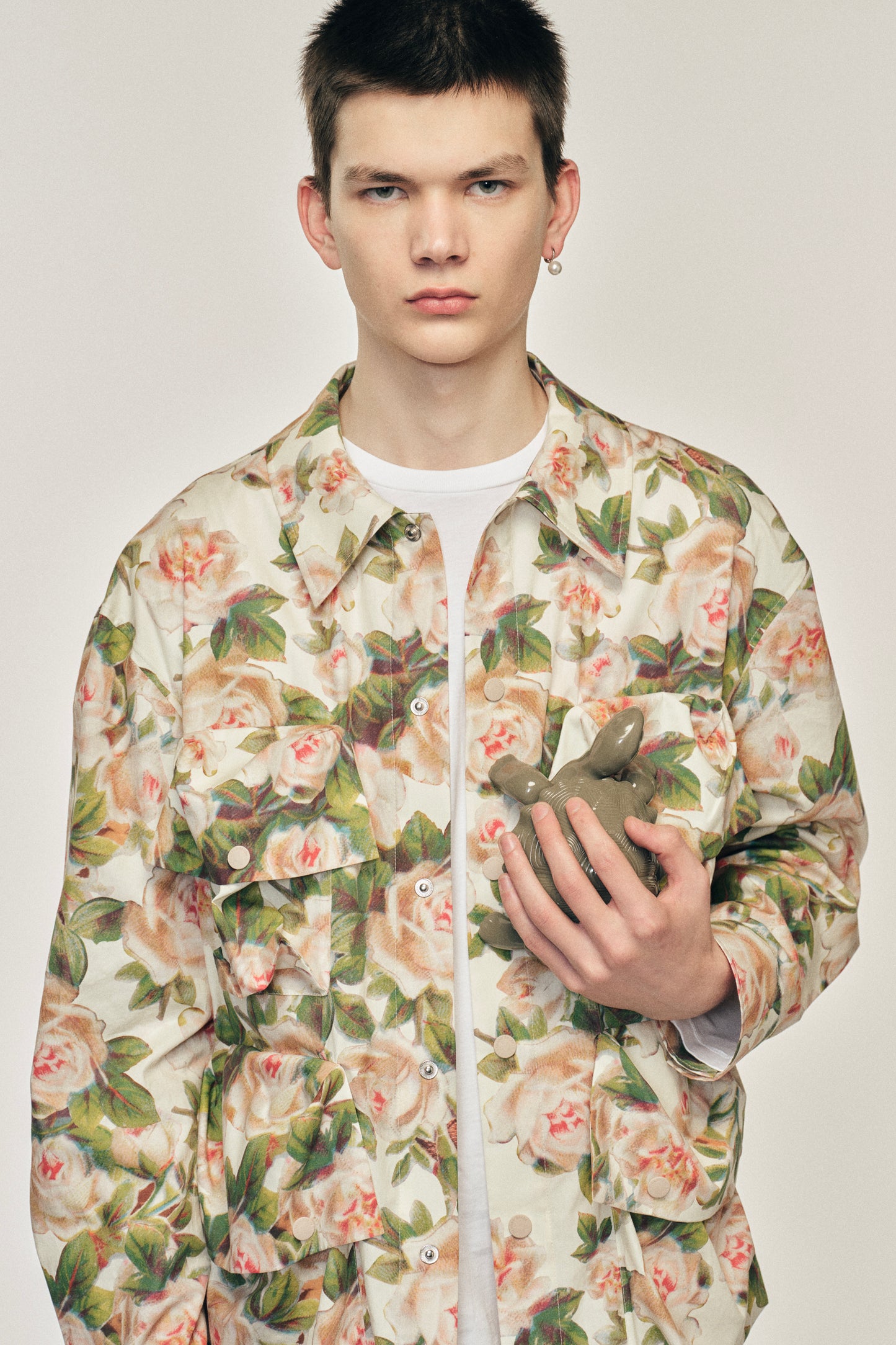 Multi Pocket Snap Shirt