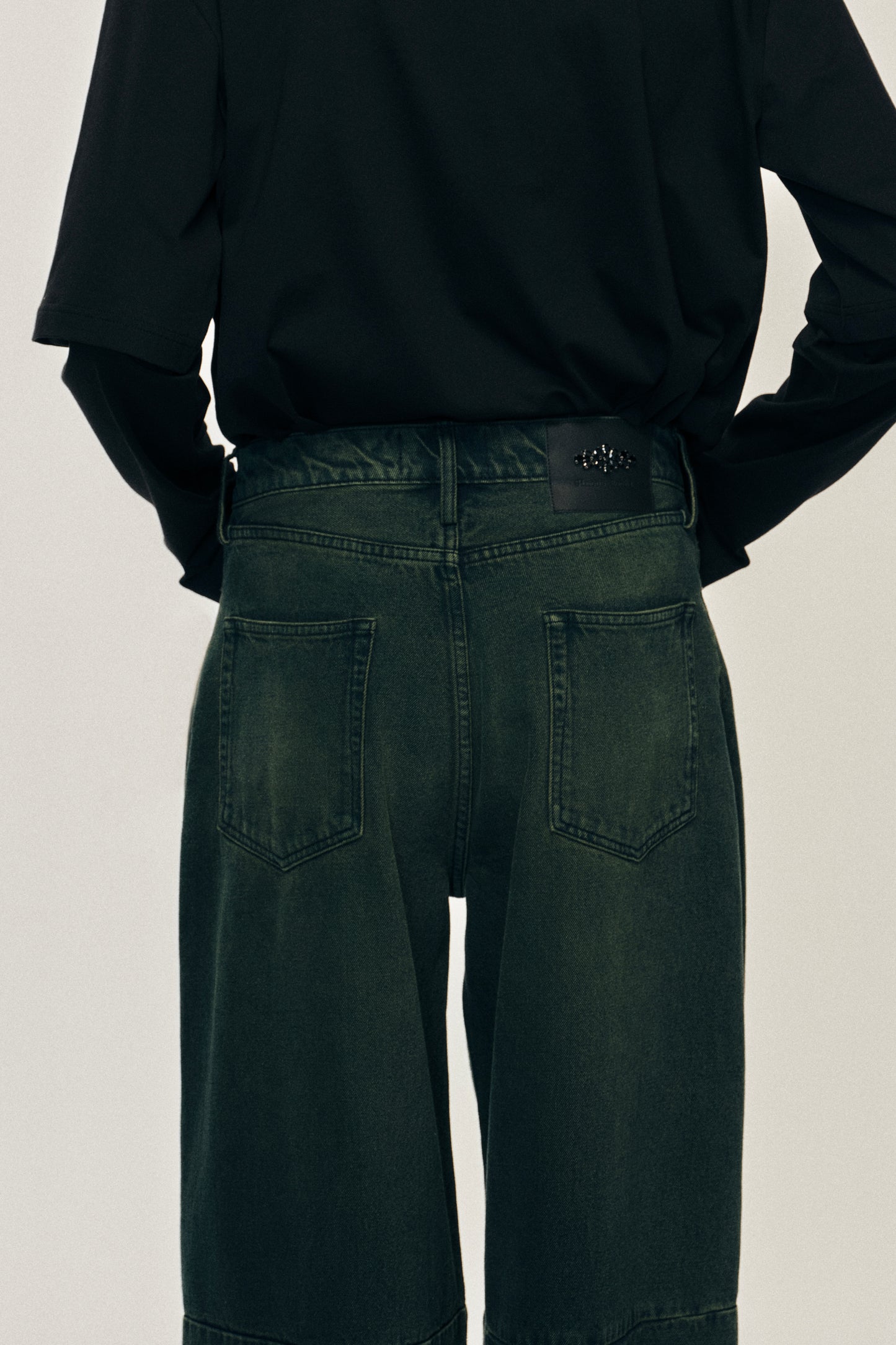 Wide Leg Puddle Jeans