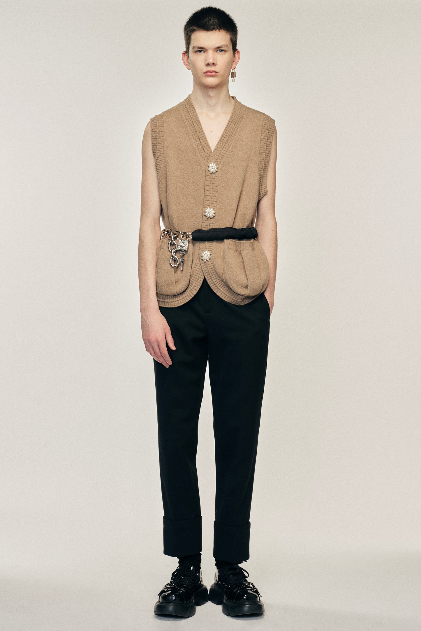 Pearl Button Vest
