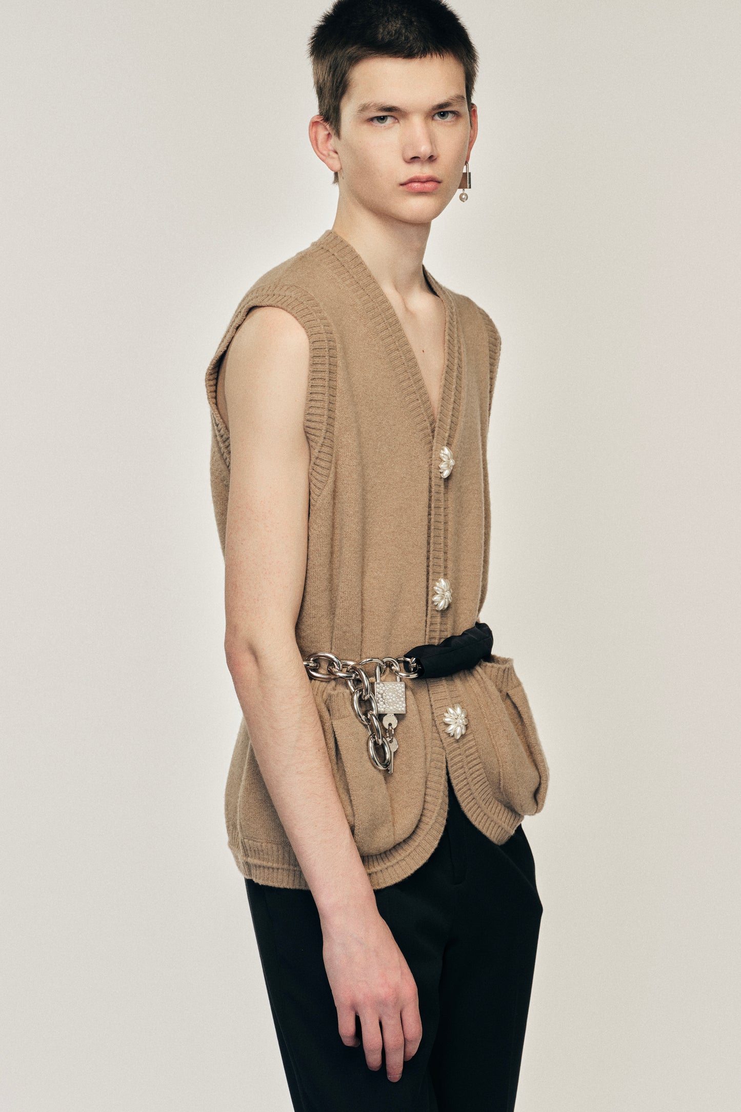 Pearl Button Vest