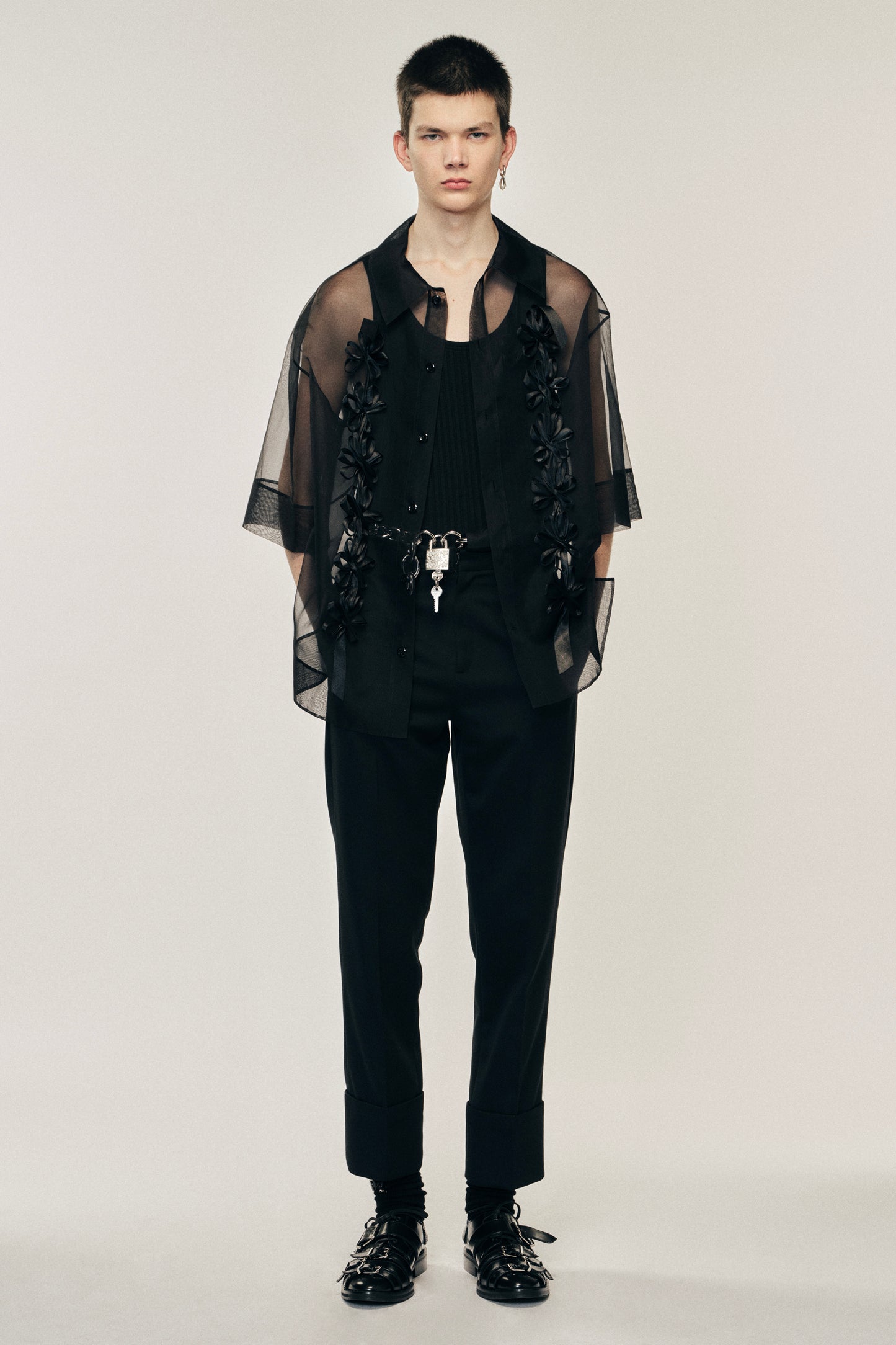 Ribbon Daisy Chain Boxy Shirt