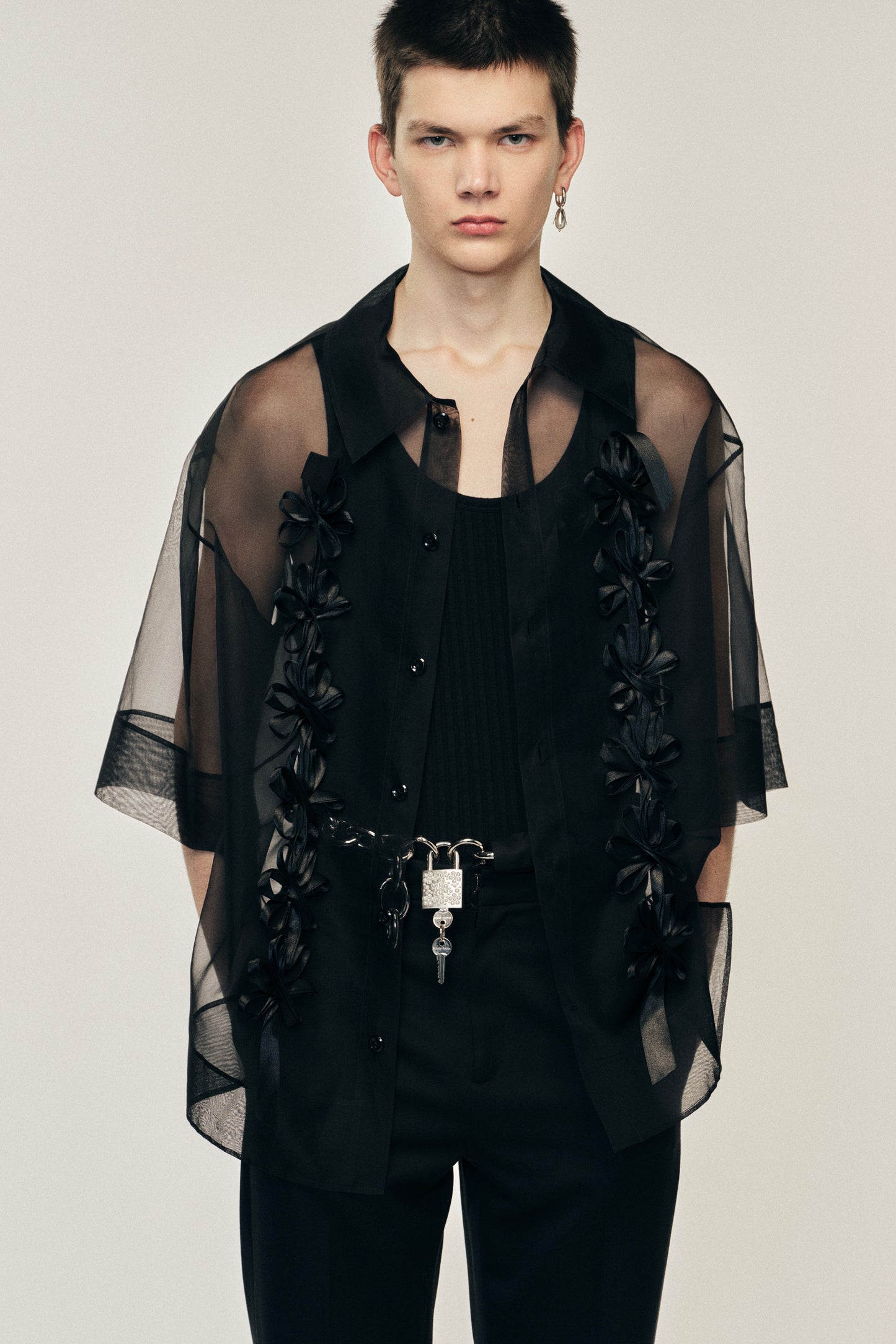 Ribbon Daisy Chain Boxy Shirt