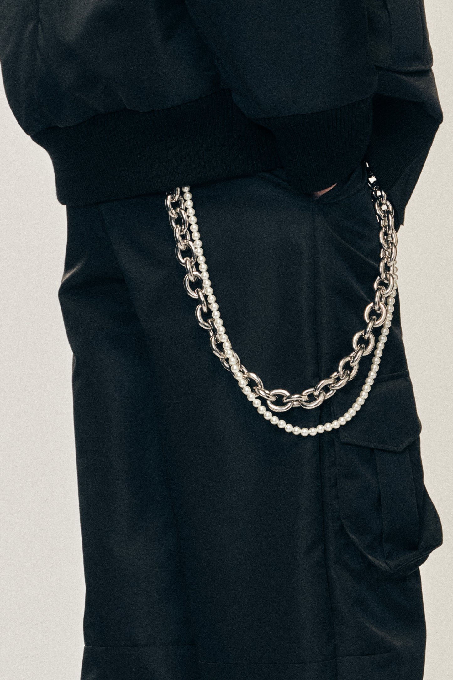 Pearl & Chain Strap
