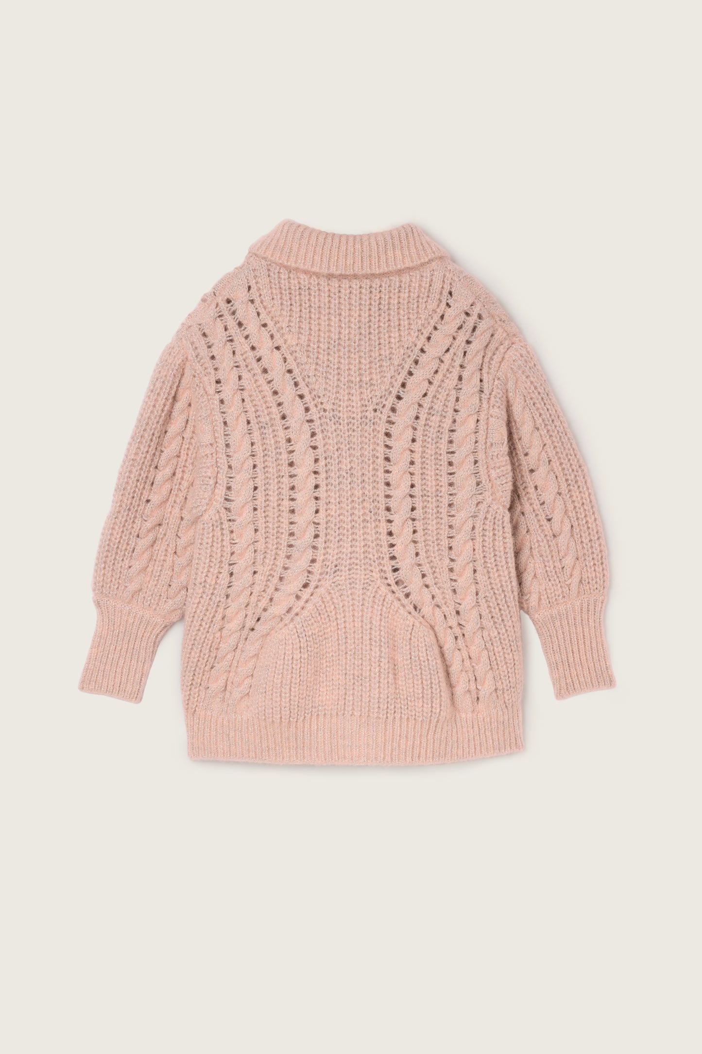 Sculpted Chunky Knit Cardigan