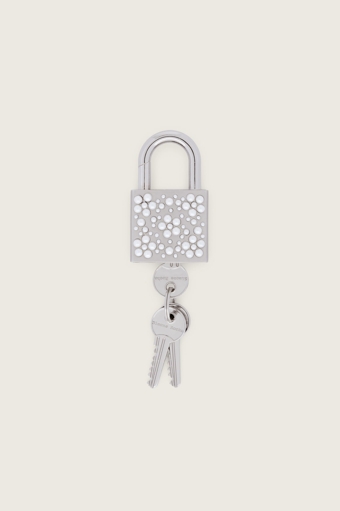 Embellished Padlock Charm