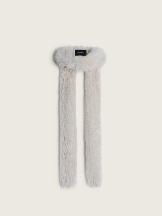 Skinny Faux Fur Scarf