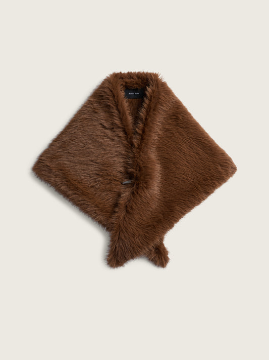 Large Faux Fur Neckerchief
