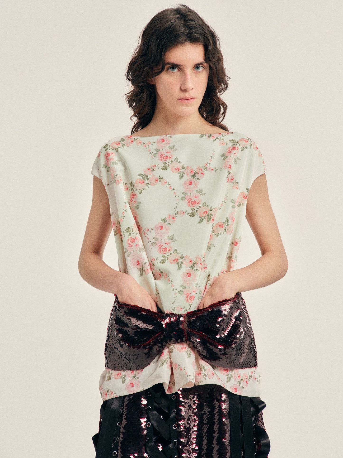 Unraveling Ribbon Ring Skirt
