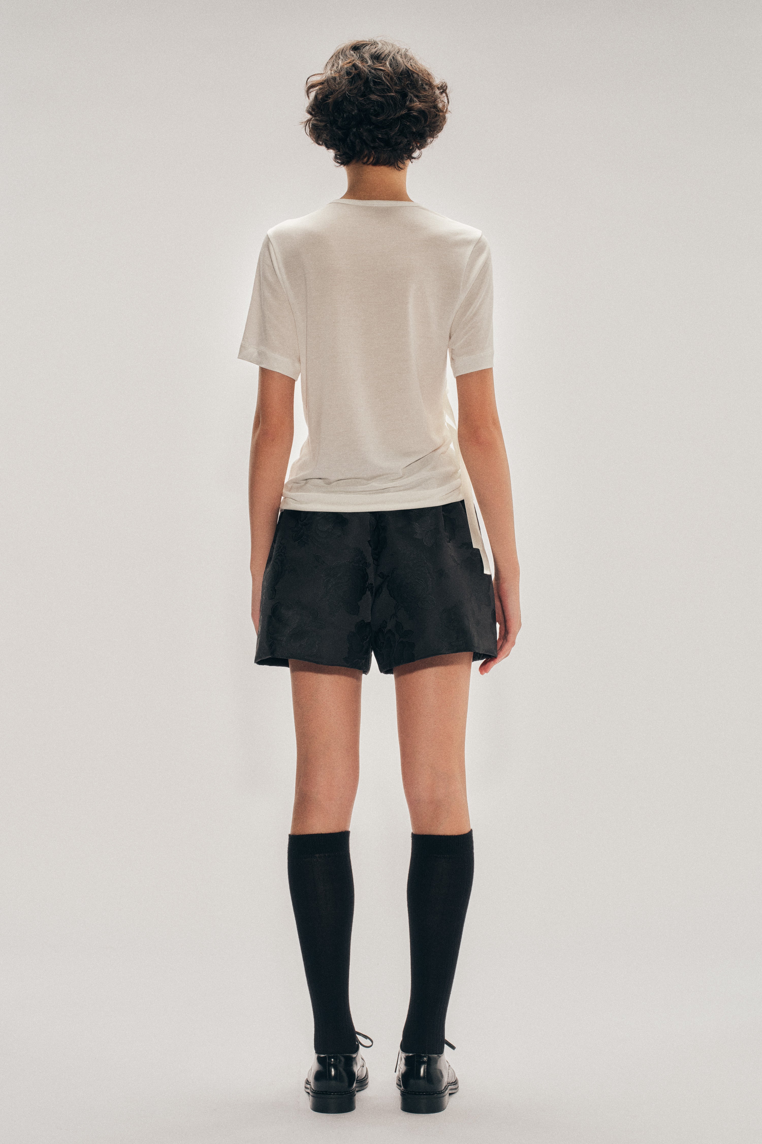 Elasticated Rose Shorts – Simone Rocha