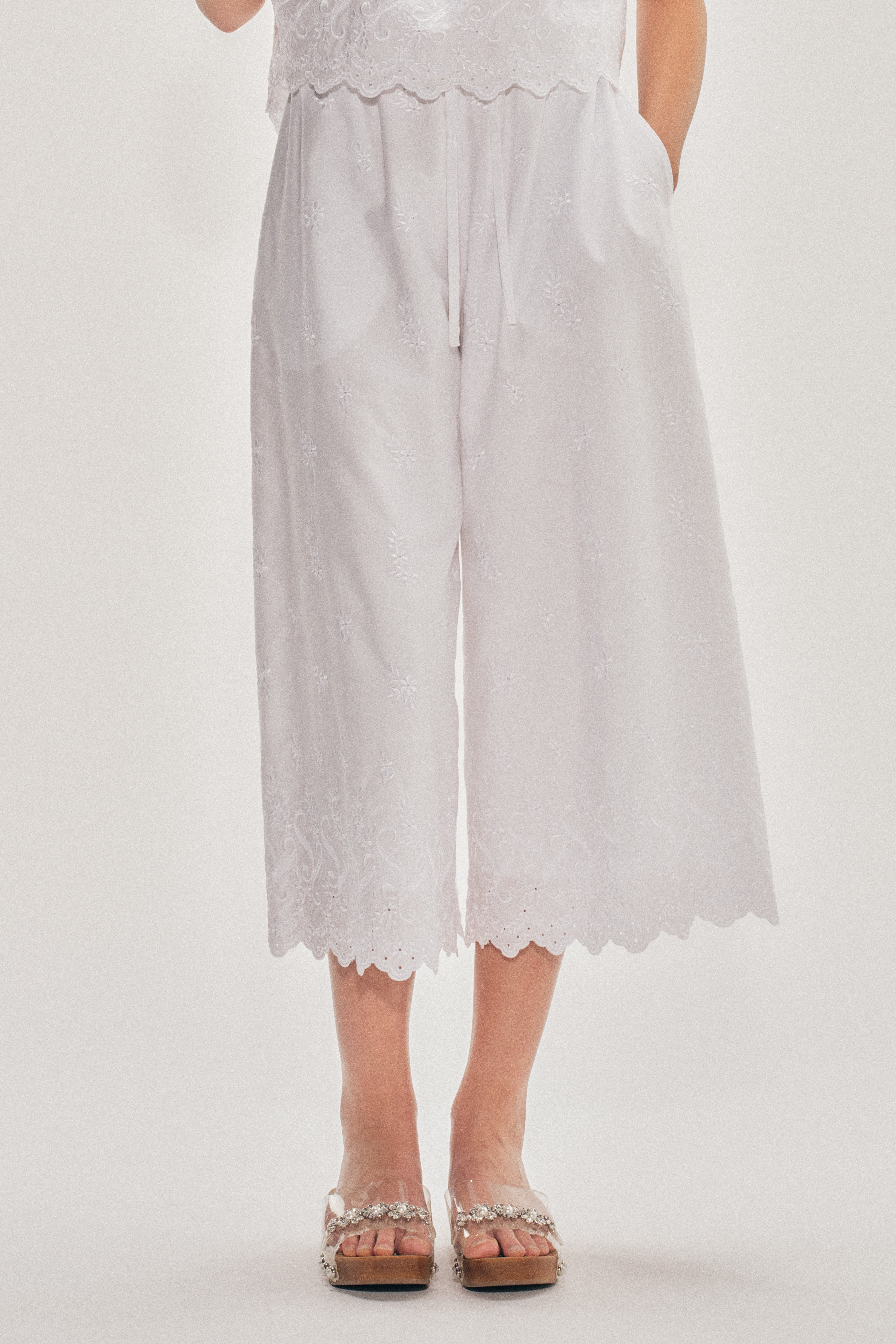 Cropped Easy Trousers – Simone Rocha