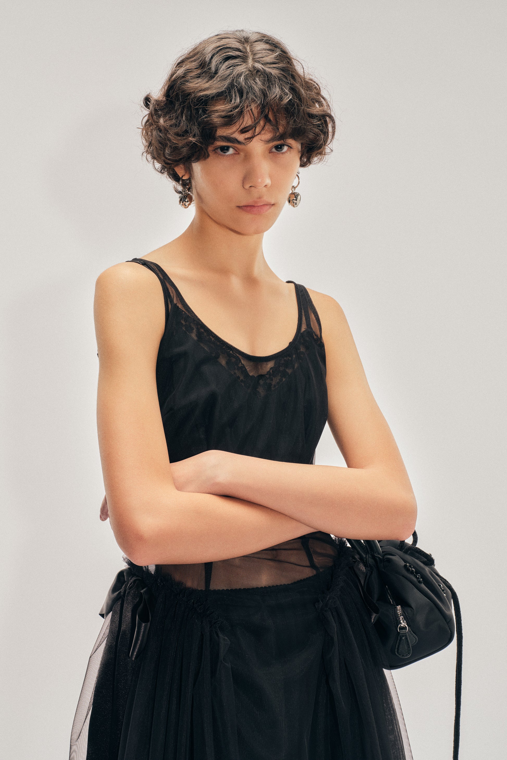 leather bow dress Bow PU Leather Dress
