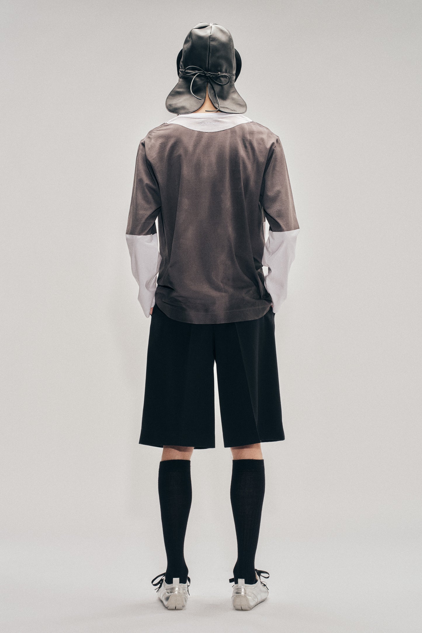 Tailored Wide Leg Belt Loop Tab Shorts