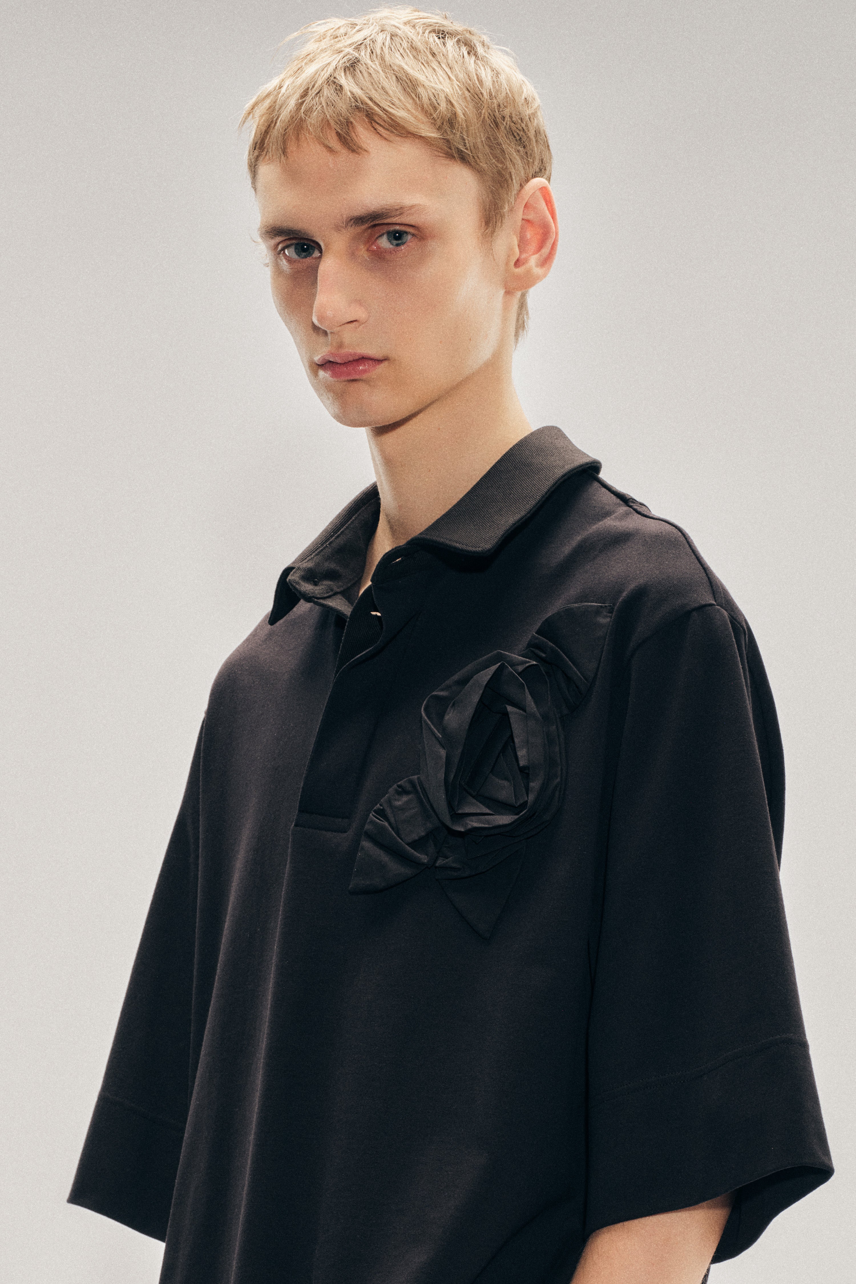 Pressed Rosette Rugby Jersey – Simone Rocha