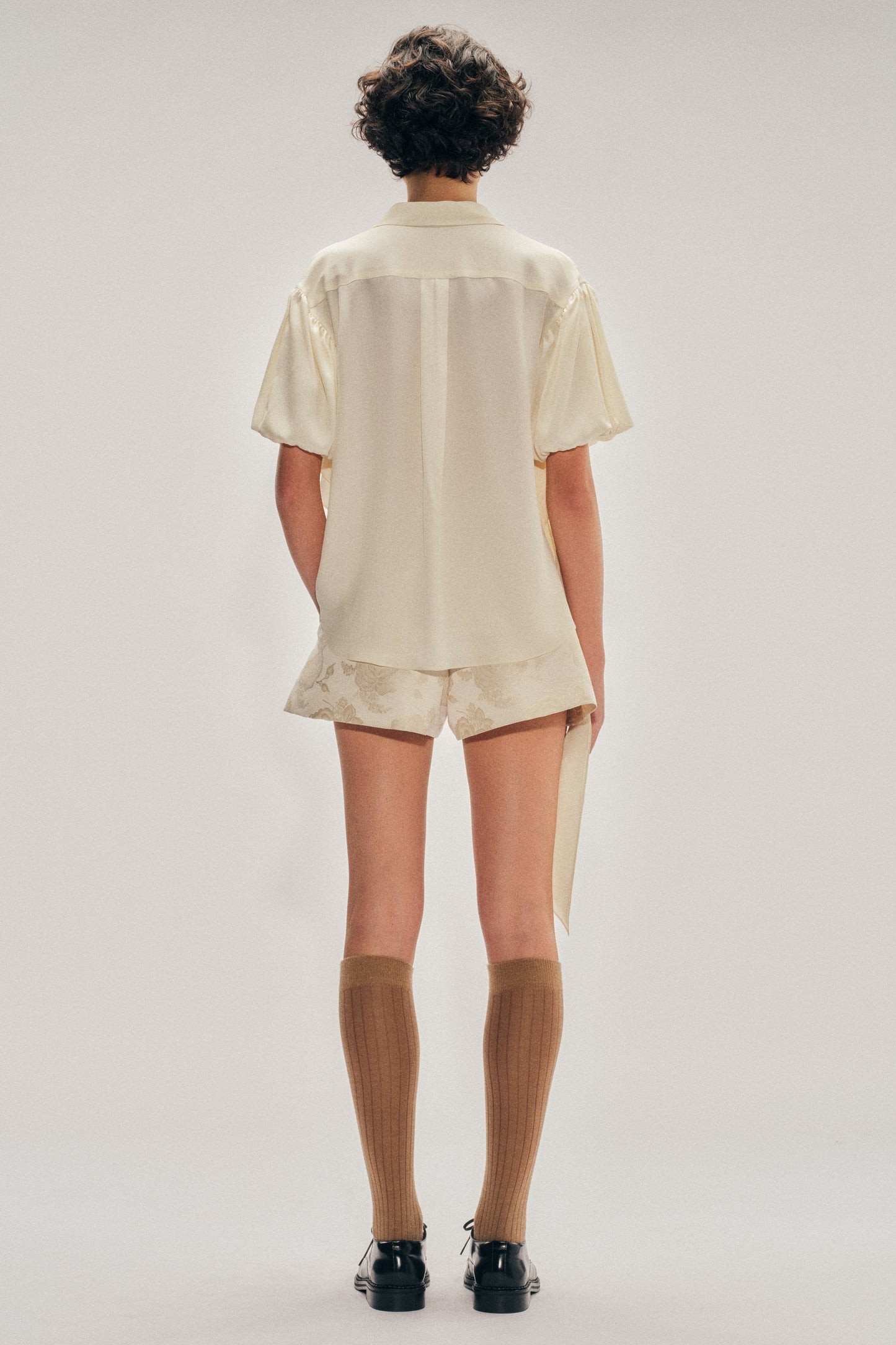 Elasticated Rose Shorts