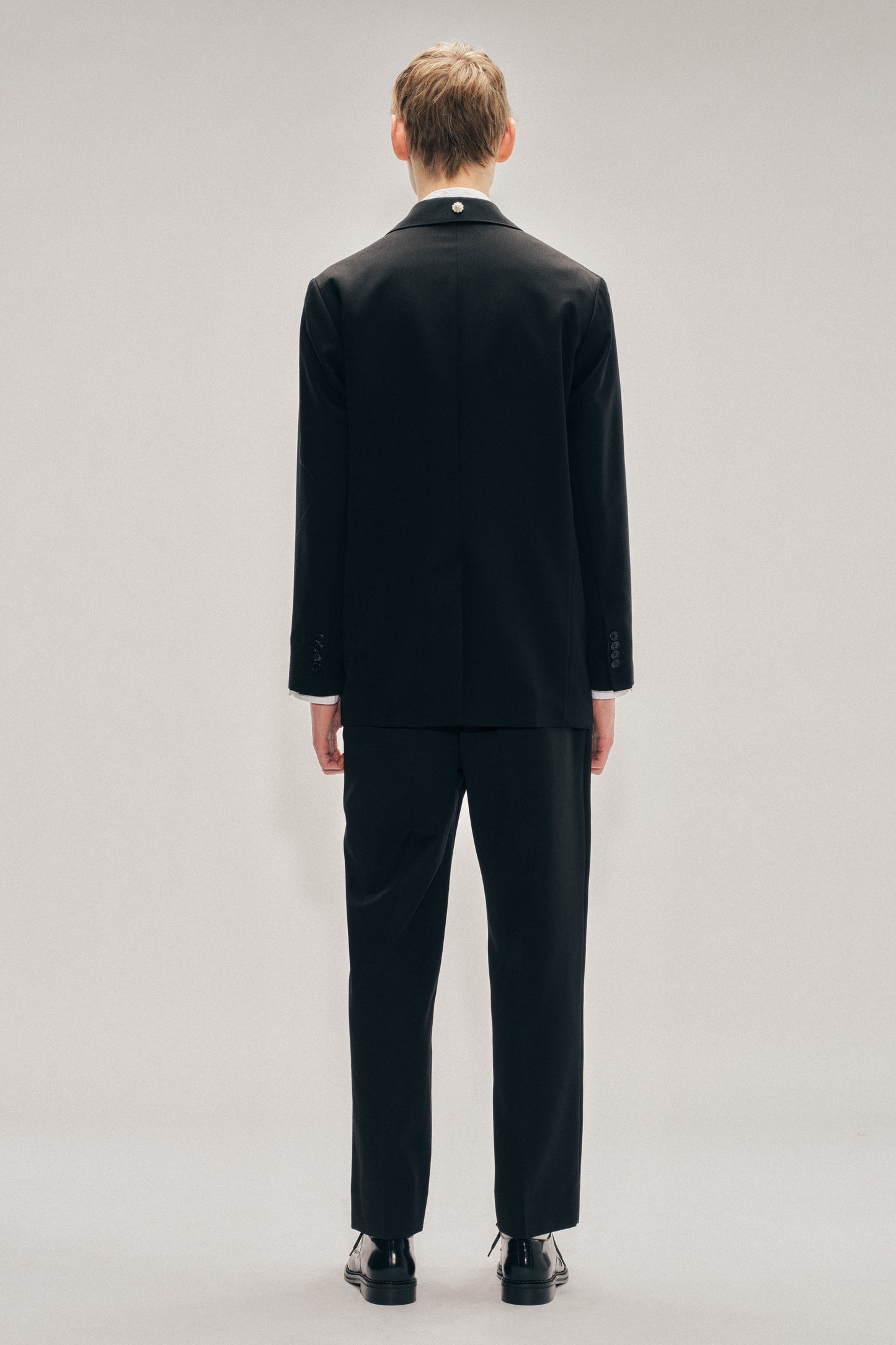 Gathered Flower Sash Jacket