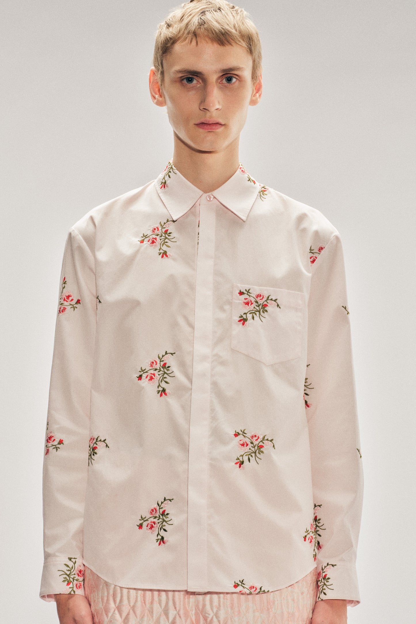 Classic Concealed Button Shirt