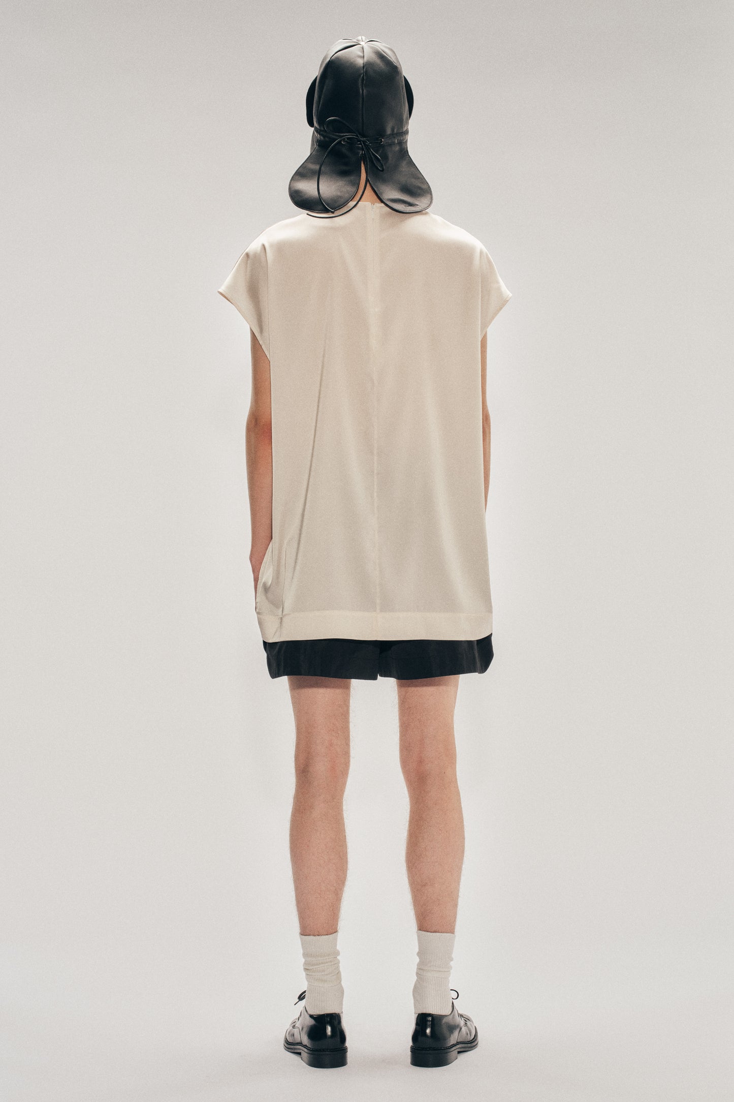 Poppy Motif Extended Smock Top