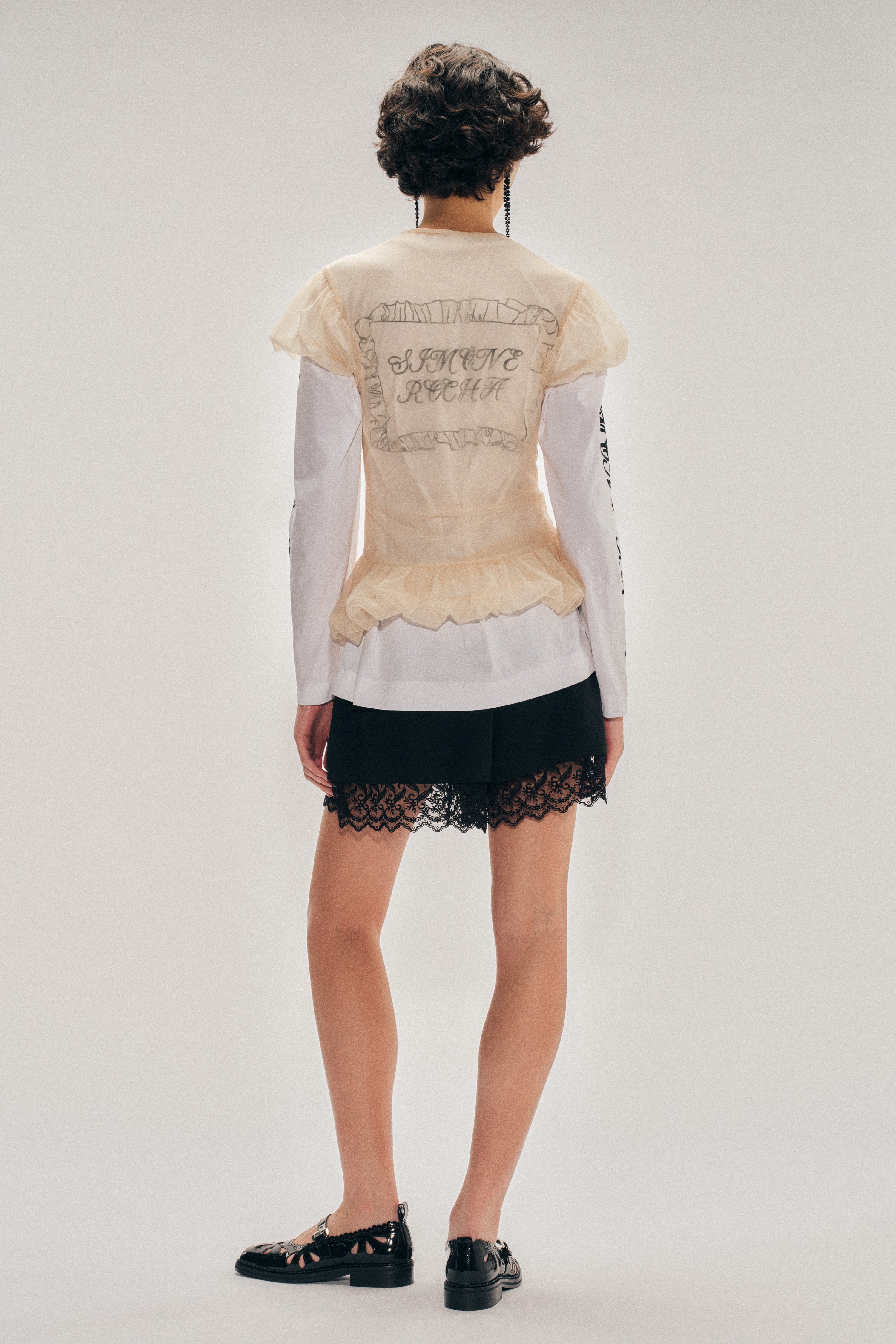 Lace Trim Negligee Shorts – Simone Rocha