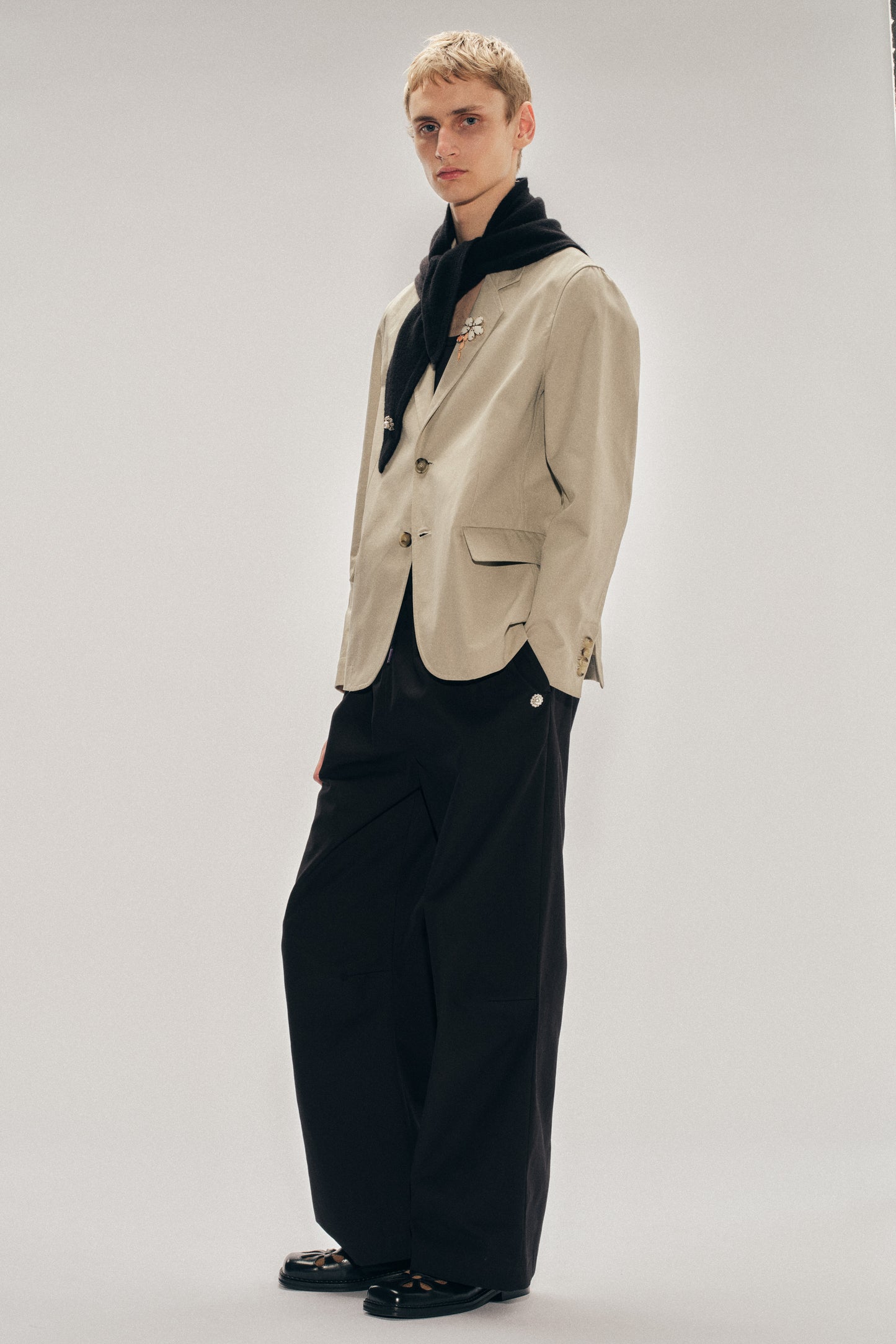 Embellished Relaxed Blazer